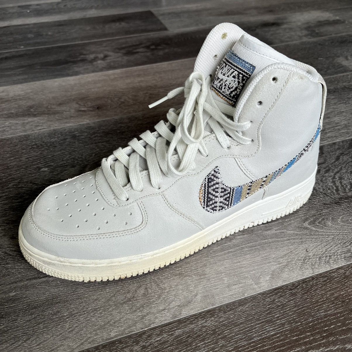 Nike Nike Air Force 1 High 07 LV8 Light Bone Afro Punk Shoes 10.5 Size US 10.5 / EU 43-44 - 9 Thumbnail