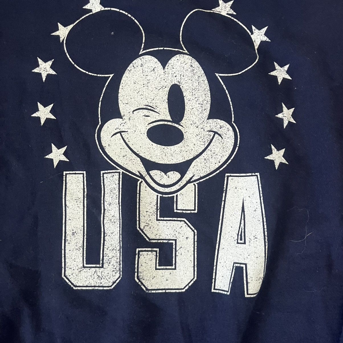 Disney GAP x Disney Mickey Mouse USA crewneck 🐭🇺🇸 Size US XL / EU 56 / 4 - 2 Thumbnail