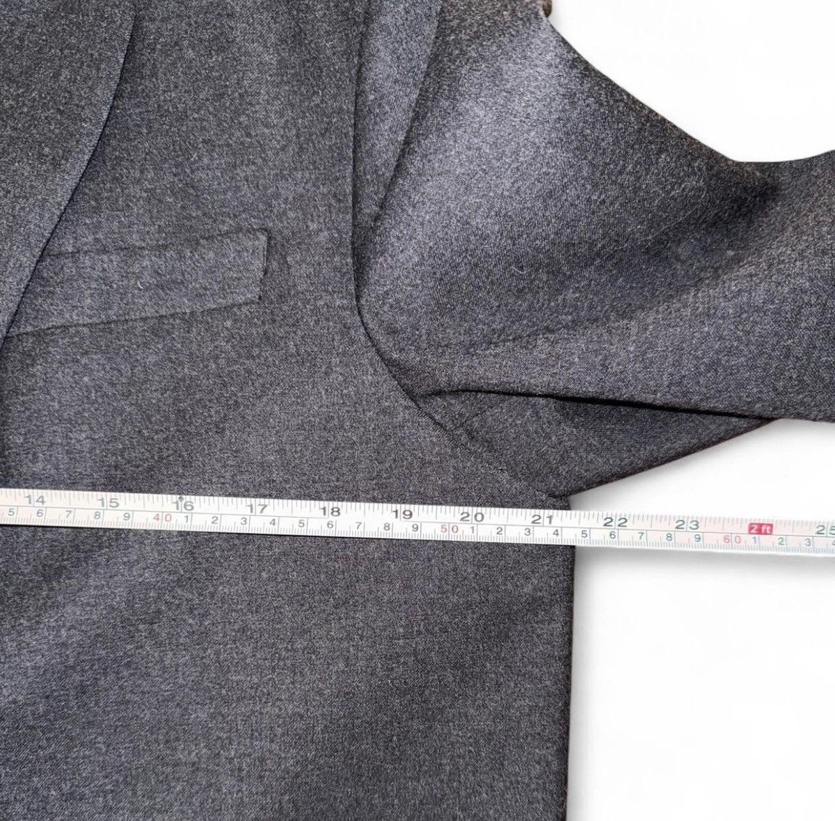 Ader Error × Zara Adererror x Zara oversized grey wool blazer size S Size 38R - 5 Thumbnail