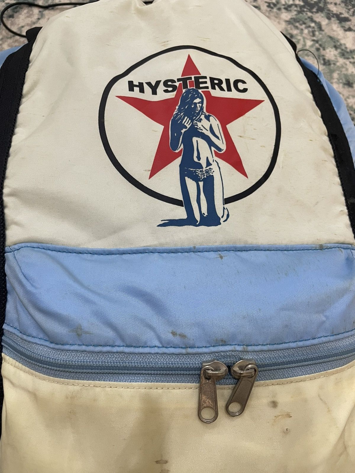 Hysteric Glamour Vintage Hysteric Glamour Names Girl Nylon 2 in 1 Bagpack Size ONE SIZE - 6 Thumbnail