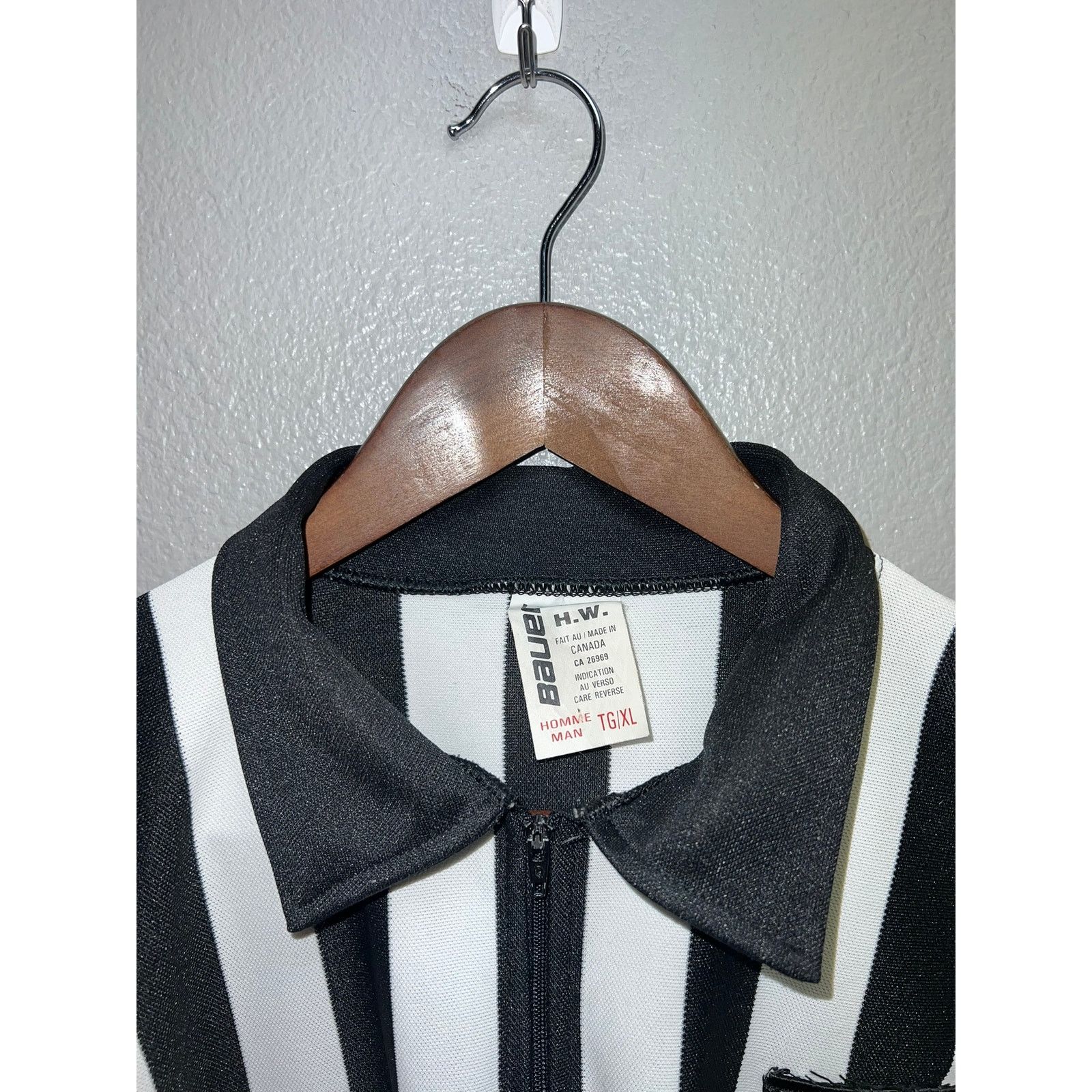 Vintage Vintage USA Hockey Referee Jersey Official 98 90s VTG XL Size US XL / EU 56 / 4 - 7 Thumbnail