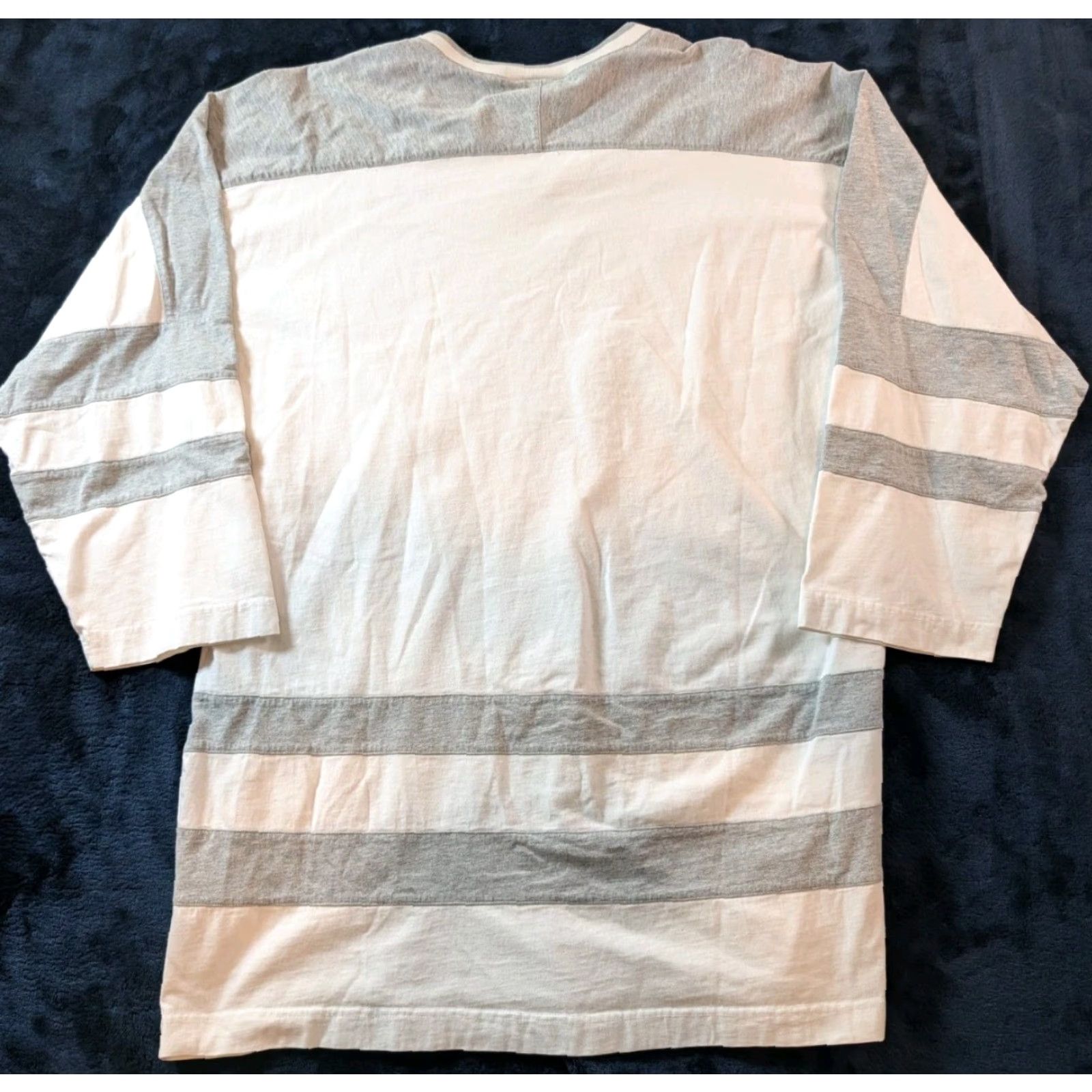 Vintage Disney Parks Authentic Dopey Loungewear Shirt Women L/XL White Grey Jersey 100% Cotton Sleepshirt Christmas Snow White Dopey Theme Mens Girls Boys Size L / US 10 / IT 46 - 5 Thumbnail