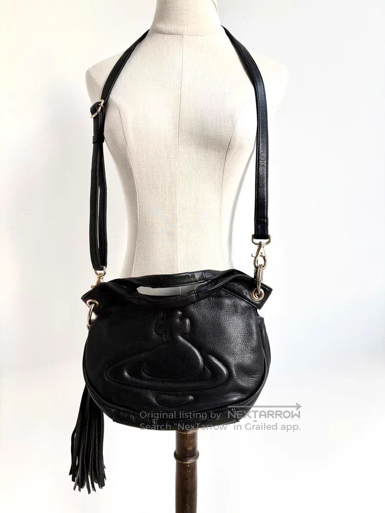 Vivienne Westwood Vivienne Westwood size os Vintage large Saturn fringed cowh Size ONE SIZE - 1 Thumbnail