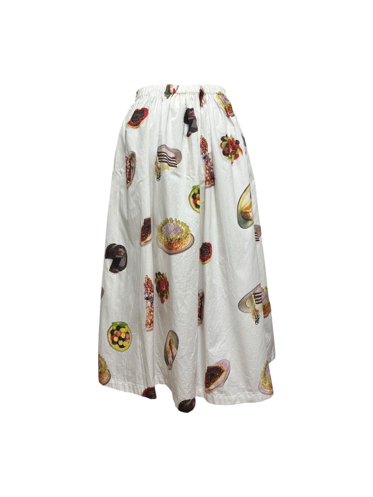 Junya Watanabe JUNYA WATANABE S/S 2001 Sweet Cake Dessert Print Midi Skirt Size 27" / US 4 / IT 40 - 2 Thumbnail