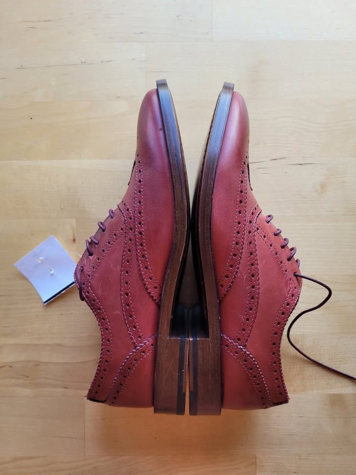 Paul Smith Wingtip Dress Shoes Size US 5.5 / EU 38 - 4 Thumbnail