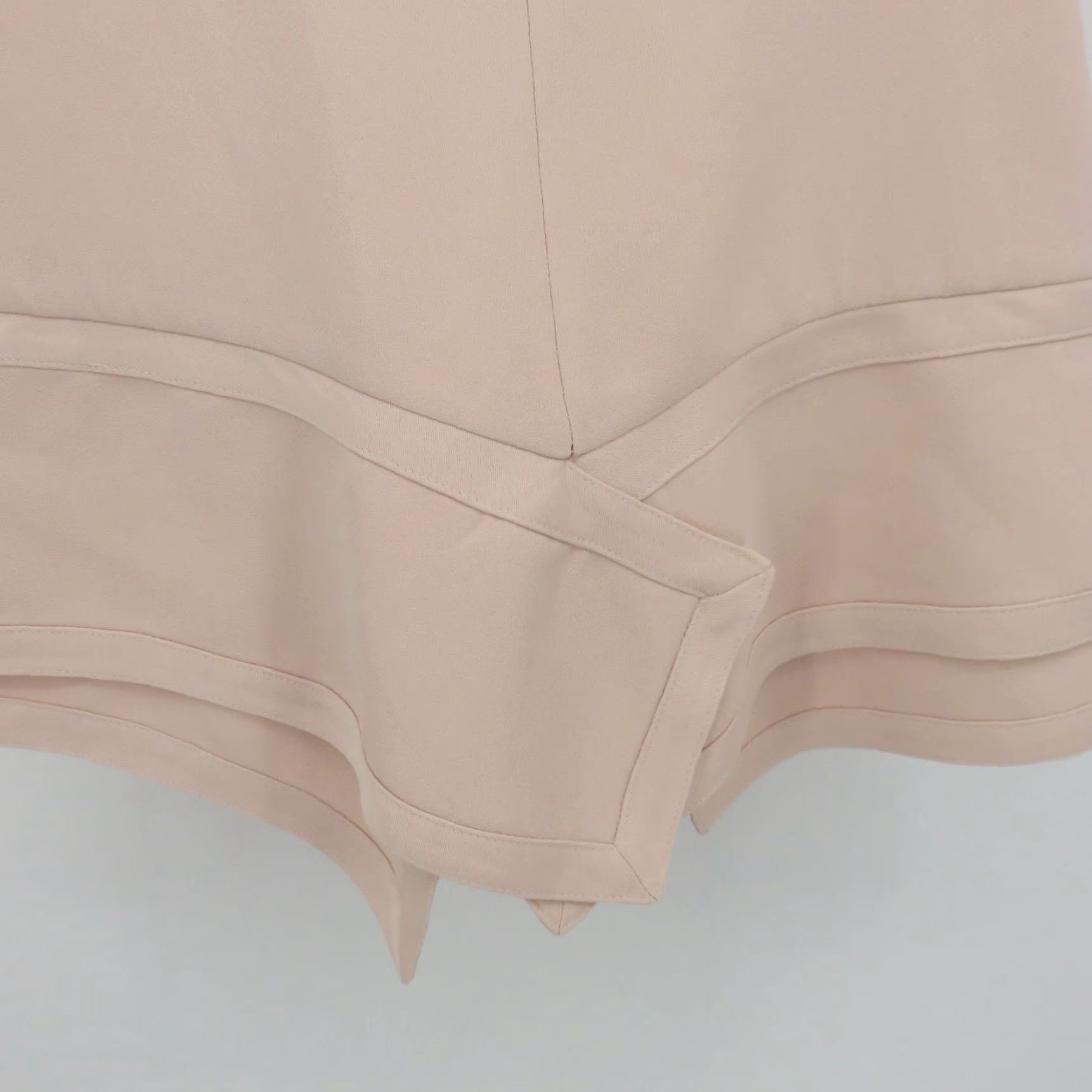 Vintage Finders Keepers Women Small Like Smoke Blush Pink Sleeveless Asymmetrical Dress Size S / US 4 / IT 40 - 6 Thumbnail