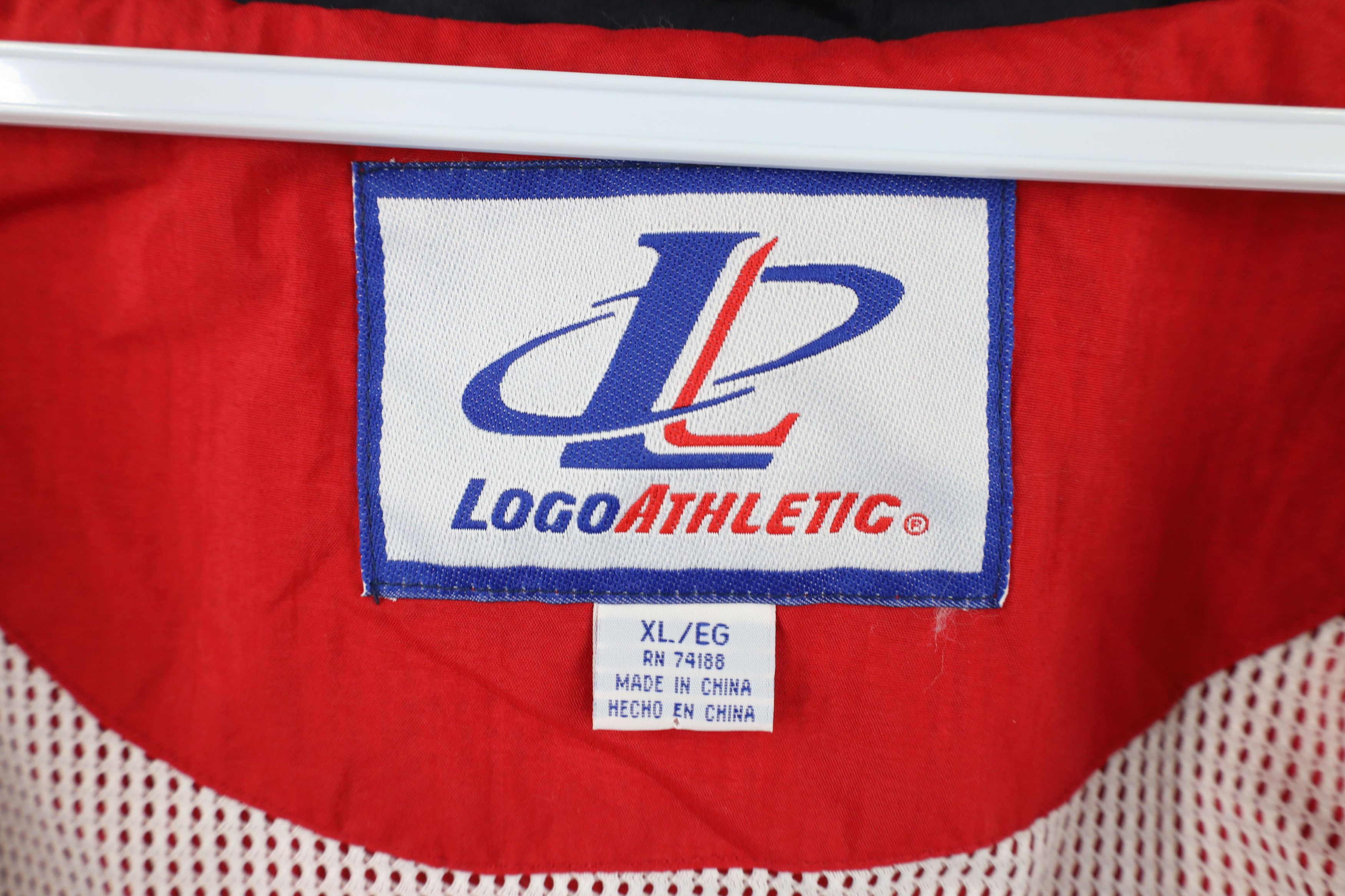 Vintage Vintage 90s Ohio State University Hooded Windbreaker Jacket Size US XL / EU 56 / 4 - 10 Thumbnail