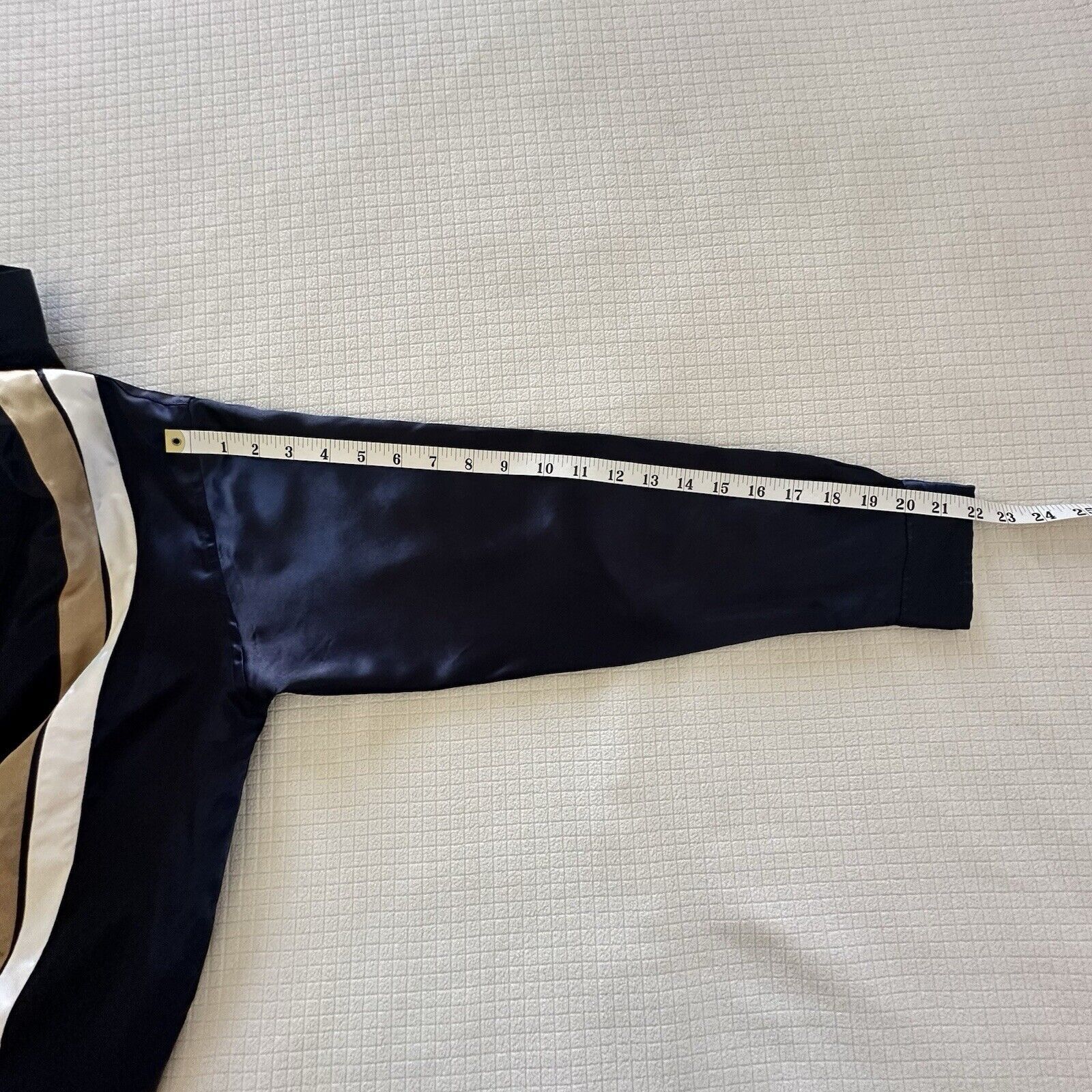 Stussy Stussy Men’s Navy Racing Jacket Satin Finish Size S Size US S / EU 44-46 / 1 - 10 Thumbnail