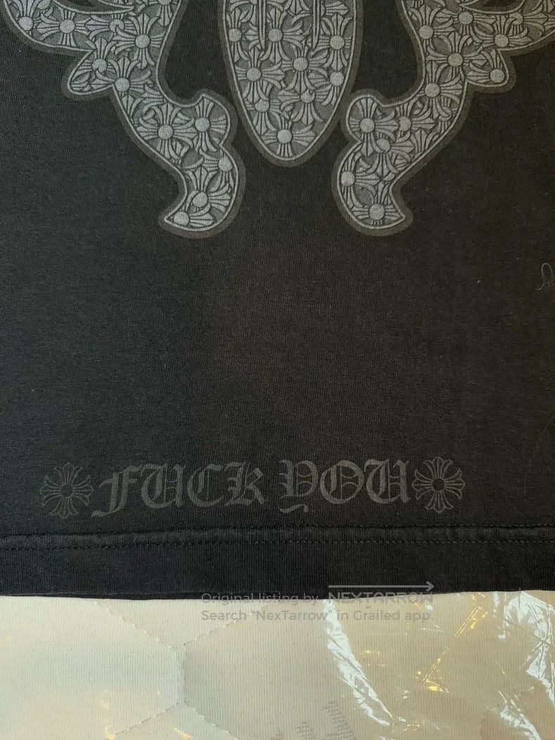 Chrome Hearts CHROME HEARTS Size M Red scroll full of cross flower big sw Size US M / EU 48-50 / 2 - 4 Thumbnail