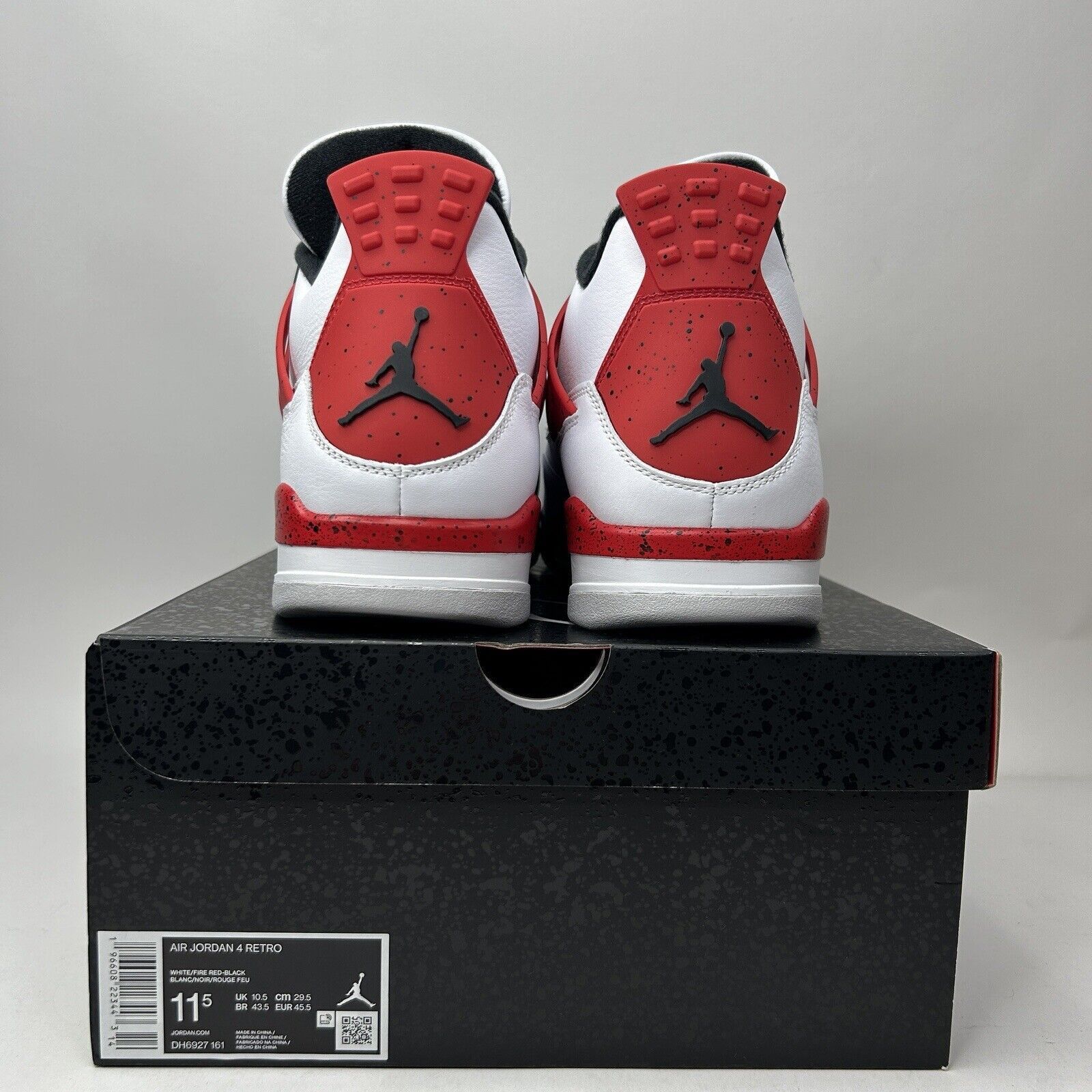 Jordan Brand Nike Air Jordan 4 Retro “Red Cement” 2023 Size US 11.5 / EU 44-45 - 4 Thumbnail