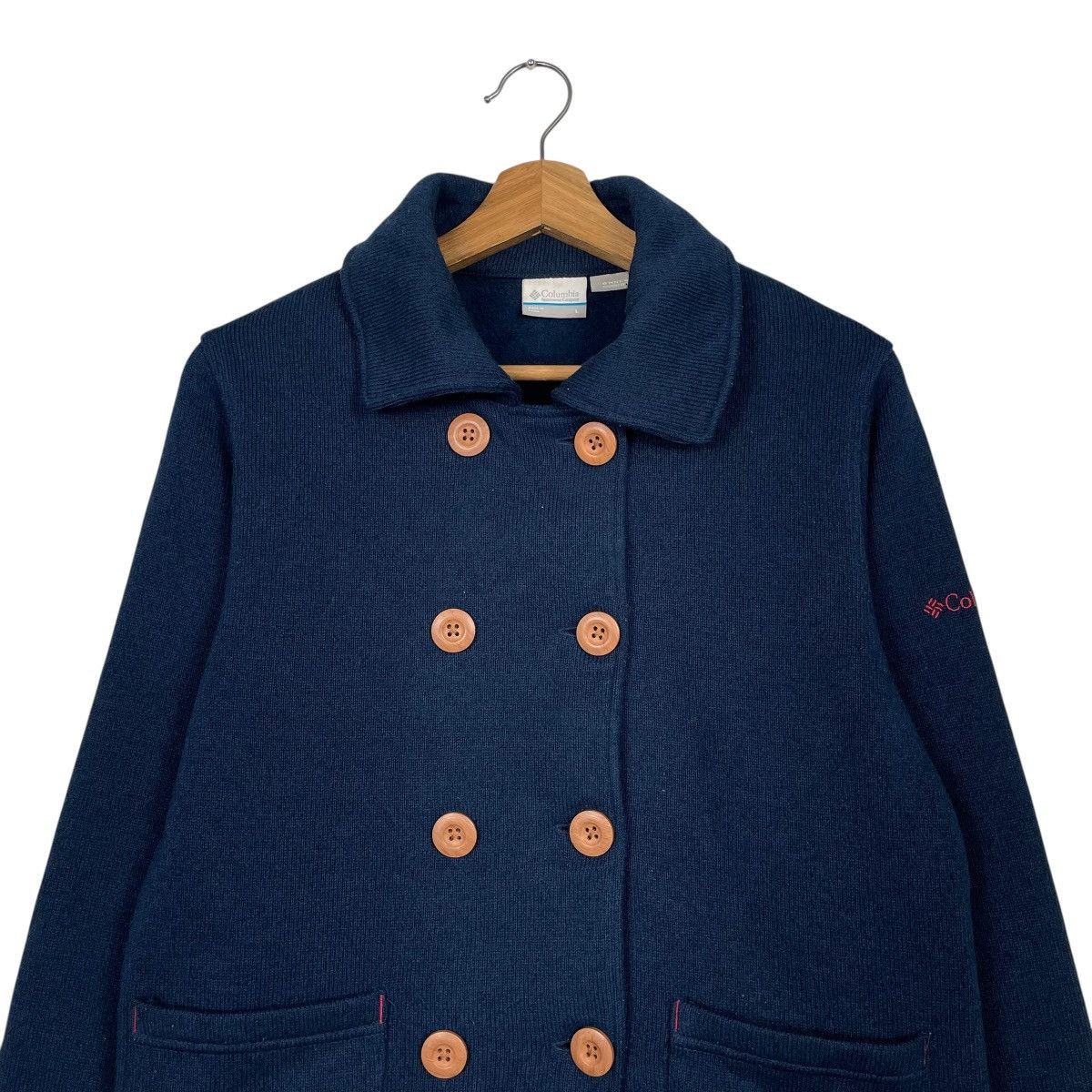 Columbia Columbia Double Breasted Jacket Size L / US 10 / IT 46 - 2 Thumbnail