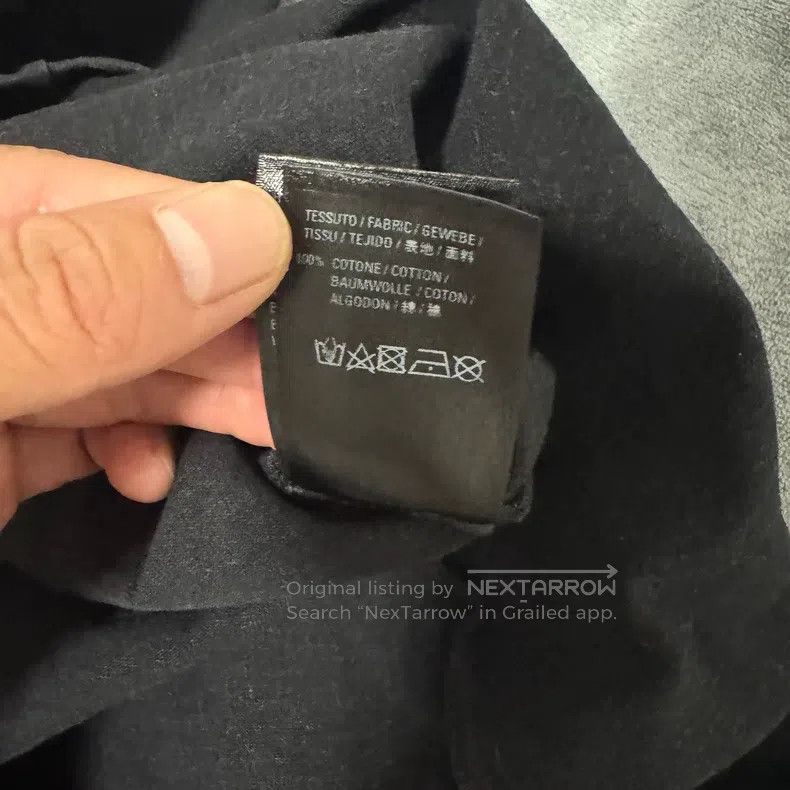Balenciaga Balenciaga Crew Short-Sleeve + Letter Printed Crewneck Sho Size US M / EU 48-50 / 2 - 8 Thumbnail