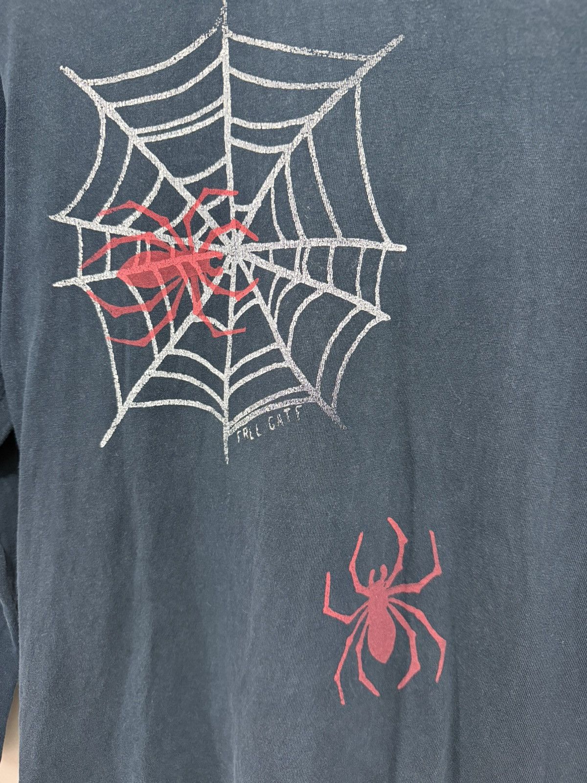 If Six Was Nine × Japanese Brand Vtg Free gate spider web long sleeve Size US S / EU 44-46 / 1 - 5 Thumbnail