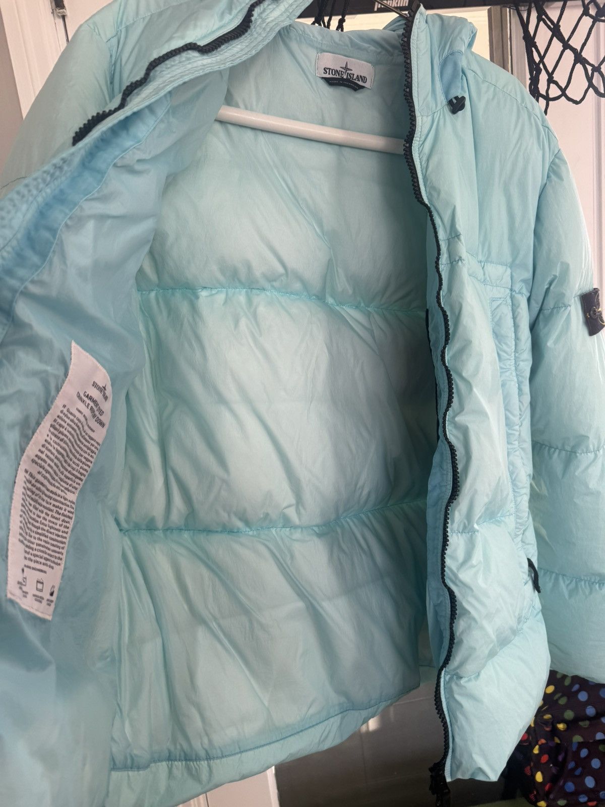 Stone Island Stone island baby blue jacket Size US L / EU 52-54 / 3 - 10 Thumbnail