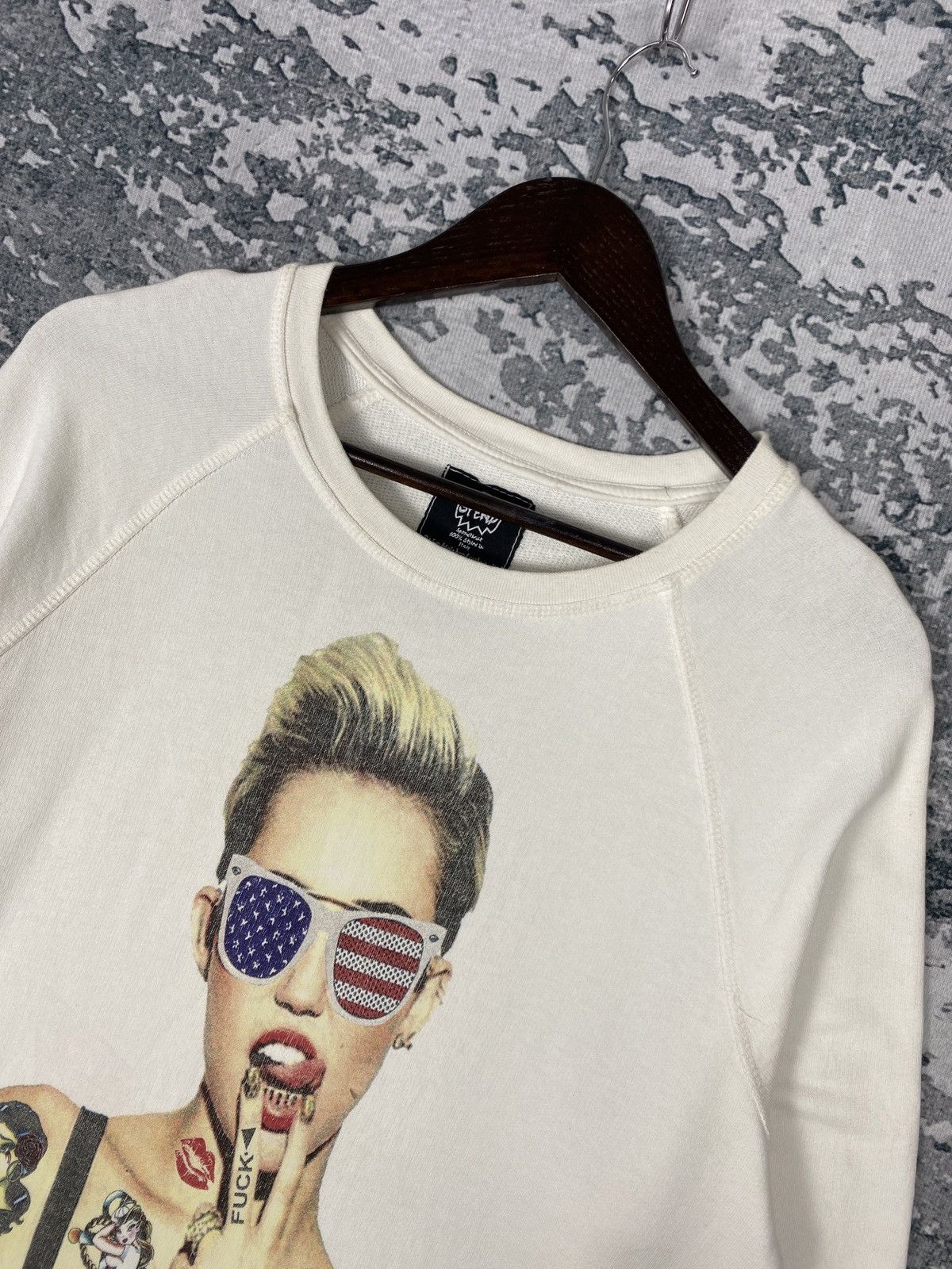 Band Tees × Vintage Vintage Miles Cyrus Sweatshirts Size US M / EU 48-50 / 2 - 2 Thumbnail