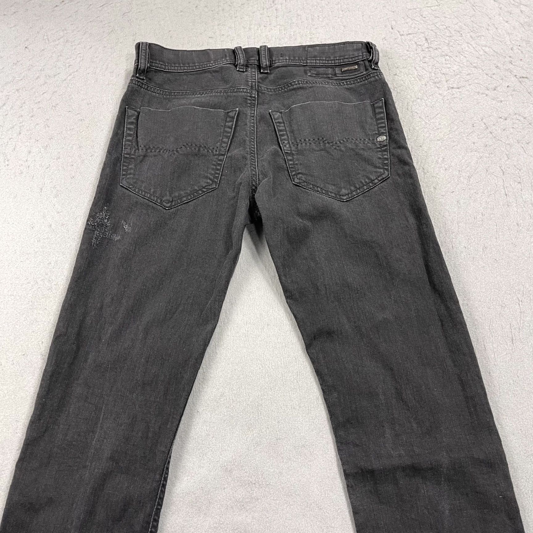 Diesel Diesel Jeans Slim 27x30 Black Distressed Denim DNA 5-Pocket Boys? Size US 27 - 7 Thumbnail