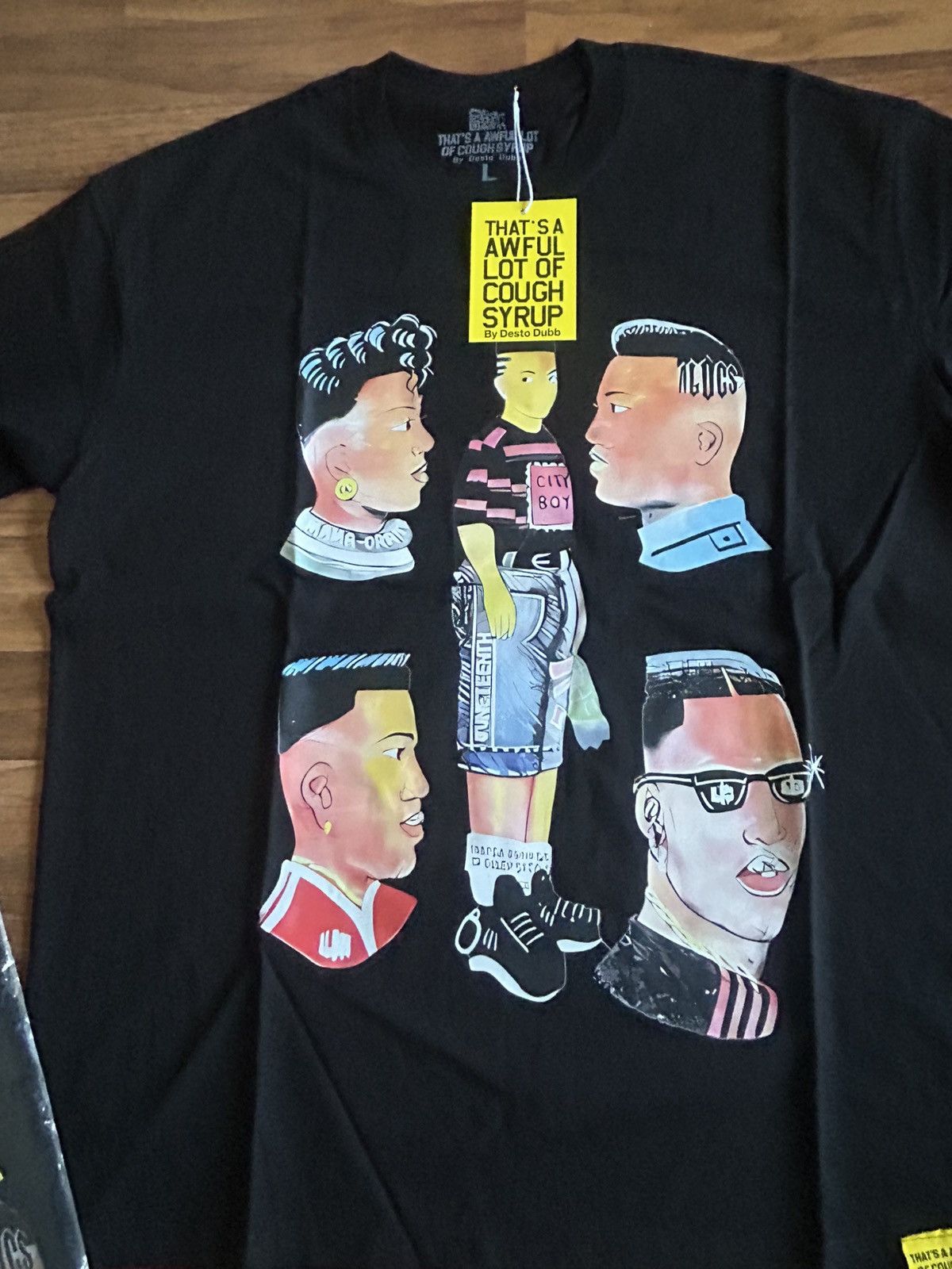 Awful Lot of Cough Syrup Awful Lot Of Cough Syrup Black Tshirt Size US L / EU 52-54 / 3 - 1 Thumbnail