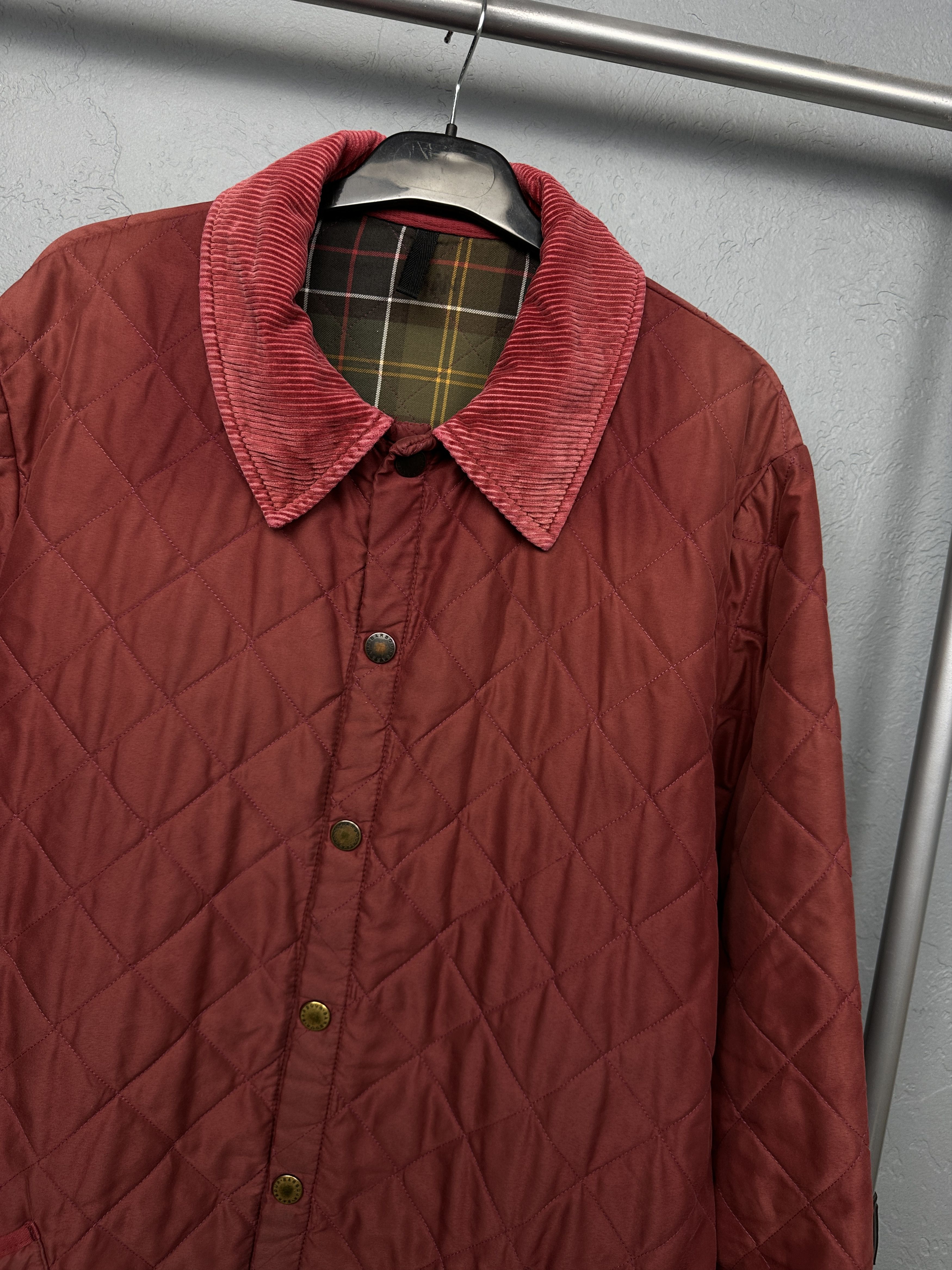 Barbour Barbour Vintage Mens Quilted Jacket Size US XL / EU 56 / 4 - 2 Thumbnail