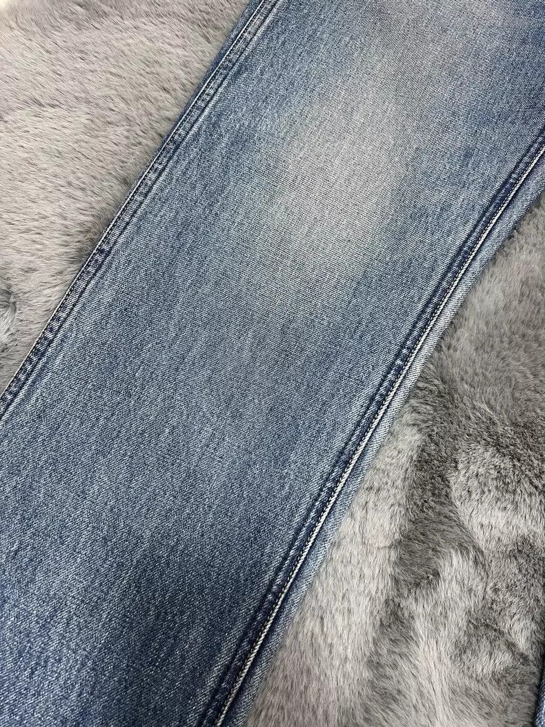 Celine Celine 19 spring/summer raw-edge washed blue slim straight Size US 31 - 6 Thumbnail