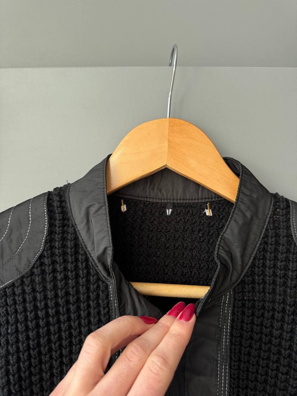 Dolce & Gabbana × Vintage Dolce&Gabbana Vintage Knit Zip Sweater, Made in Italy Size S / US 4 / IT 40 - 4 Thumbnail