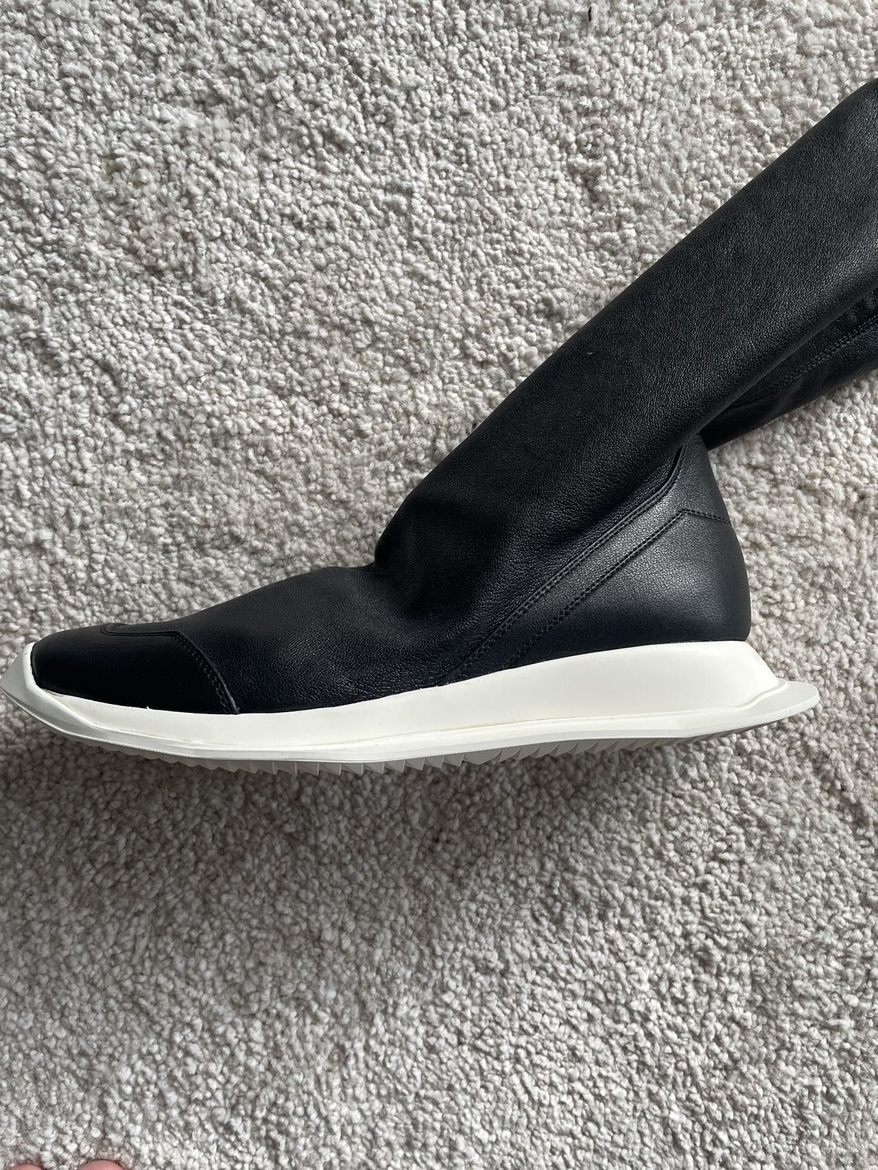 Rick Owens Rick Owens Oblique Runner Stocking Boots Size US 6 / IT 36 - 6 Thumbnail