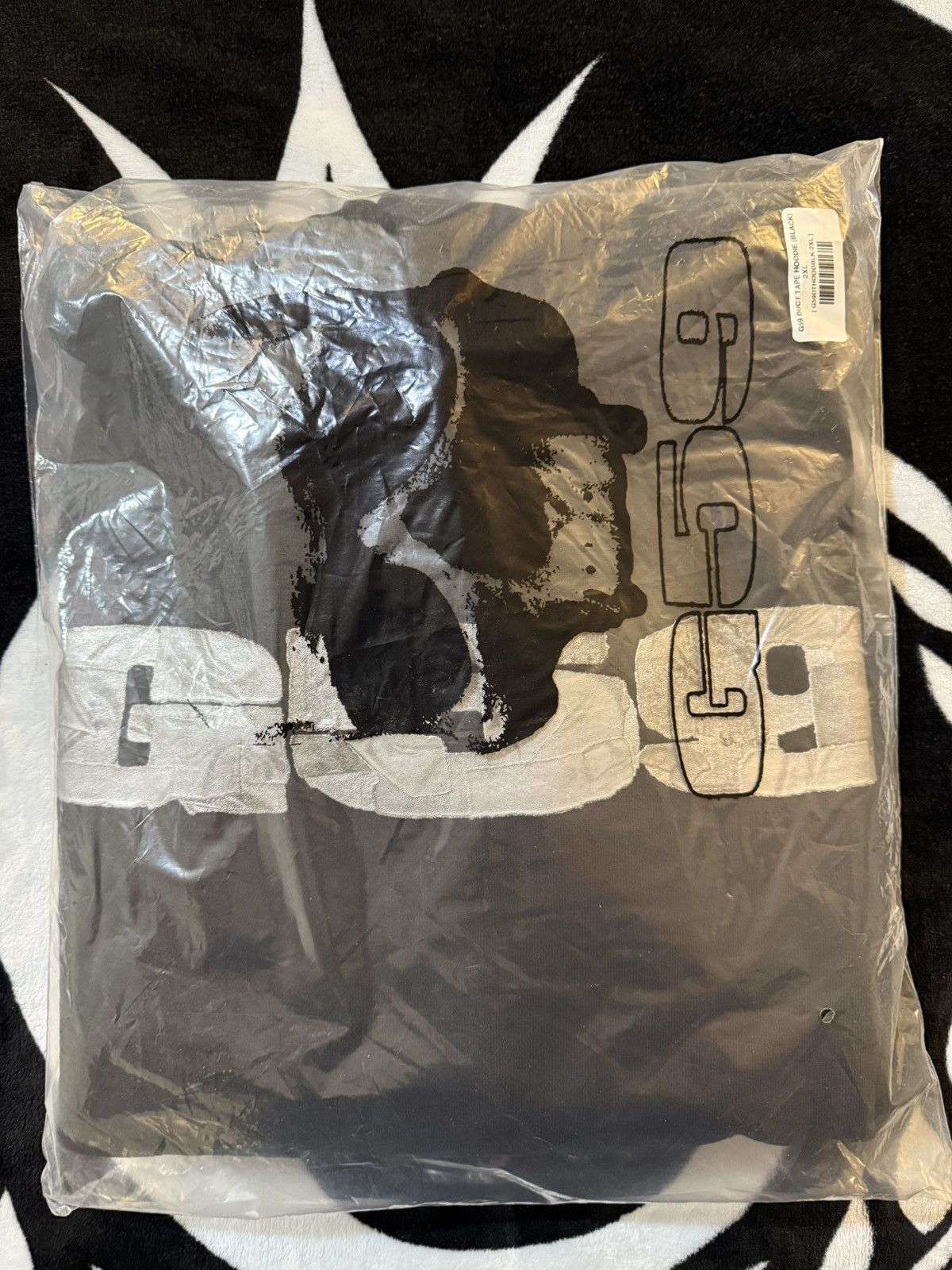 G59 x Asspizza Duct Tape Hoodie Exclusive (Black)