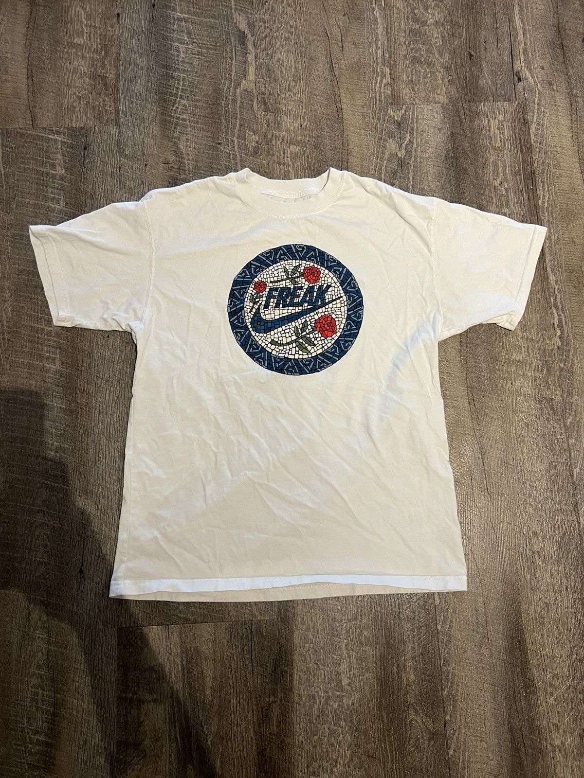 Nike × Vintage Nike Giannis ‘Freak’ Tee Size US S / EU 44-46 / 1 - 1 Thumbnail