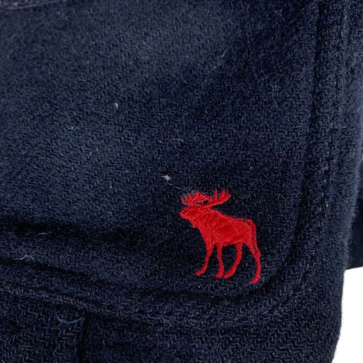 Abercrombie & Fitch ABERCROMBIE & FITCH Small Logo Wool Jacket #2331-C104 Size US L / EU 52-54 / 3 - 15 Thumbnail