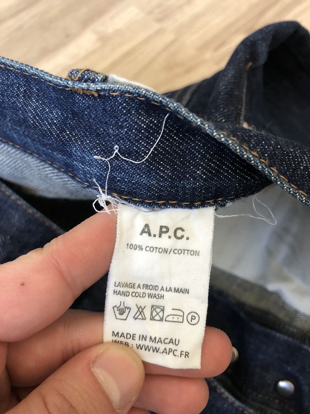 A.P.C. A.P.C. New Cure H Denim Jeans Size US 32 / EU 48 - 10 Thumbnail