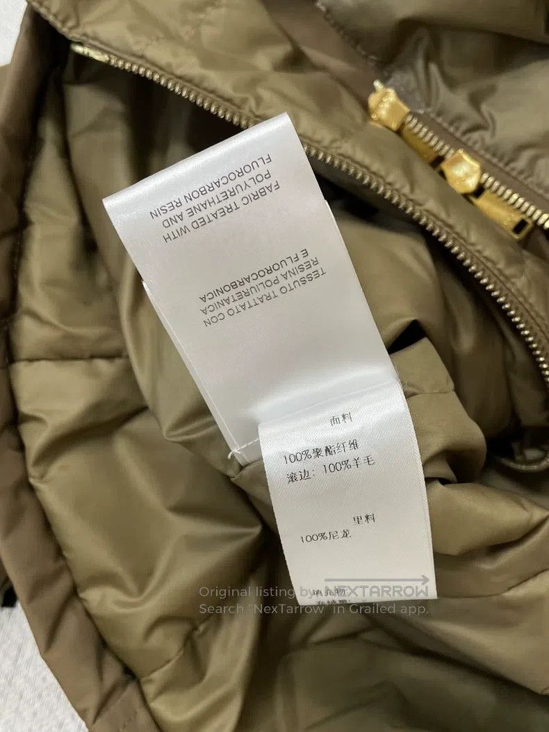 Gucci Gucci Khaki brown zipper jacket Size US XXS / EU 40 - 7 Thumbnail