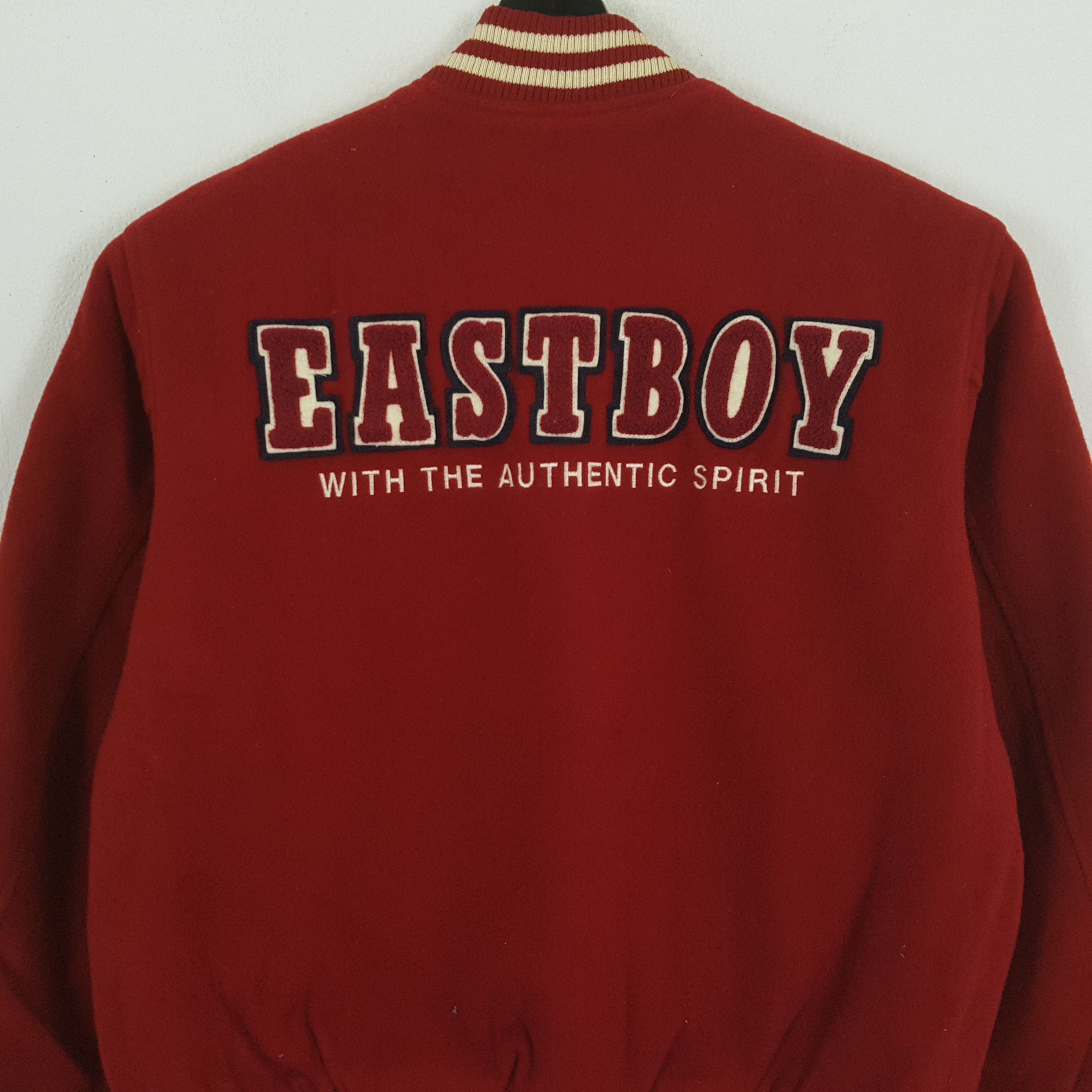 Vintage EASTBOY With The Authentic Spirit Varsity Jacket Size US L / EU 52-54 / 3 - 2 Thumbnail