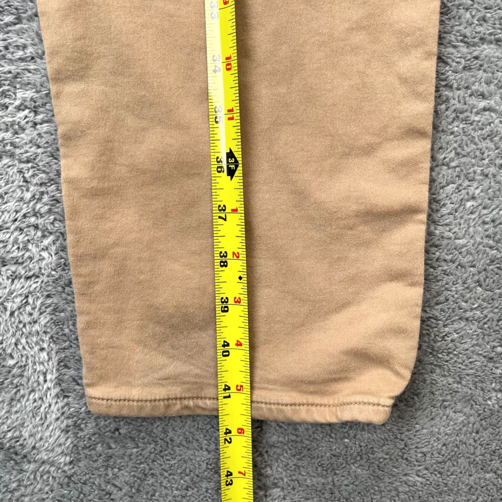 Banana Republic Banana Republic Pants Men 38x32 Brown Cotton Traveler Stretch Straight Leg Chino Jeans Casual Regular Mens Cotton Jeans Size US 38 / EU 54 - 7 Thumbnail