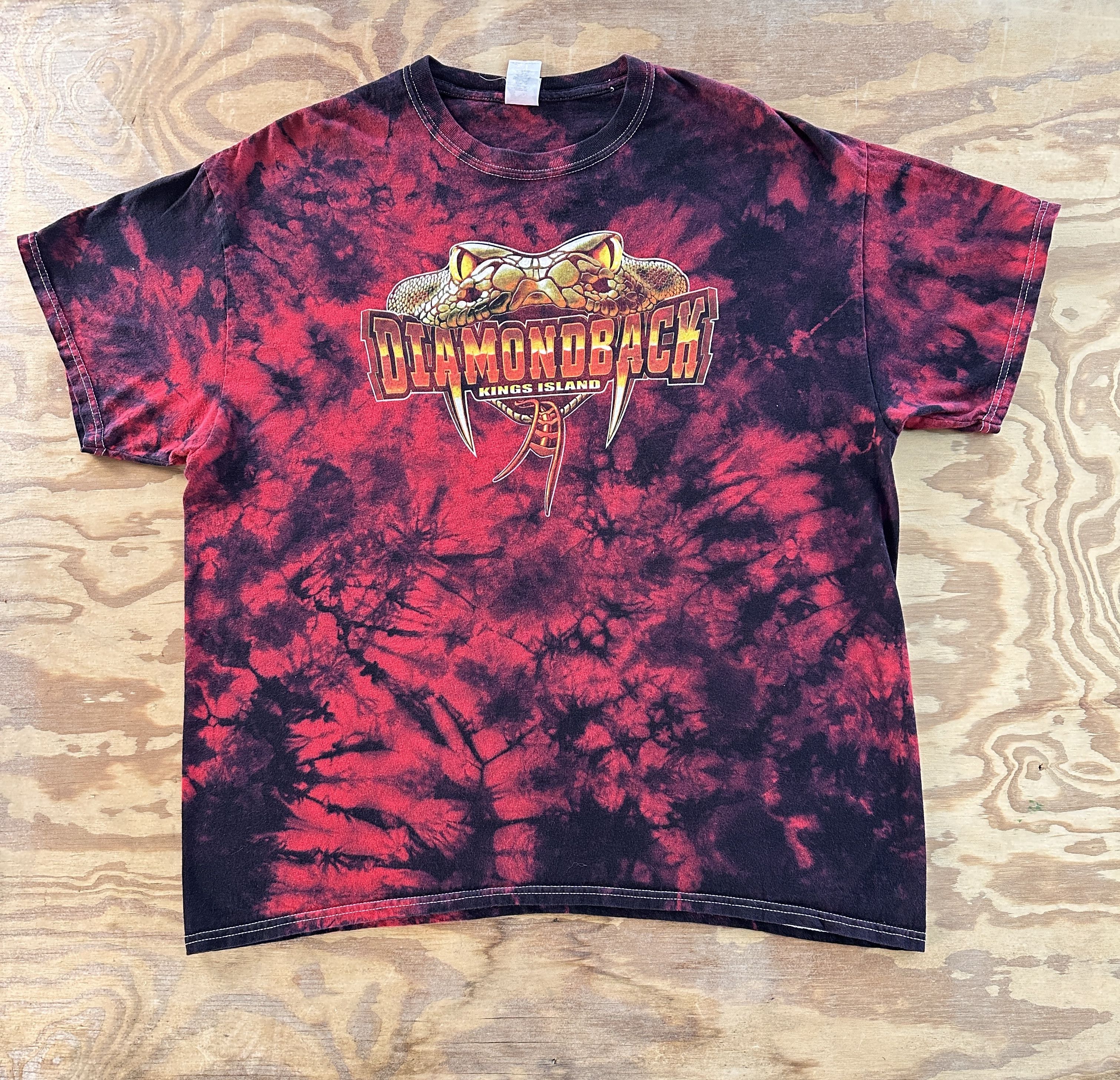 Gildan × Vintage Gildan Diamondback Kings Island Tiedye . XL Size US XL / EU 56 / 4 - 1 Thumbnail