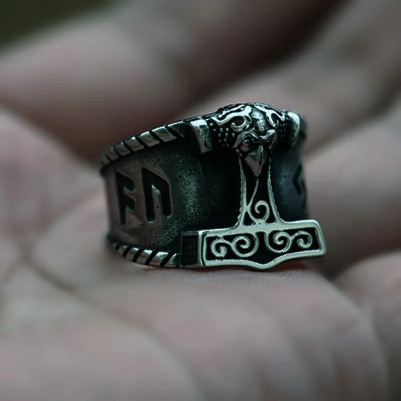 Designer × Jewelry Vintage Hammer Ring Size ONE SIZE - 6 Thumbnail