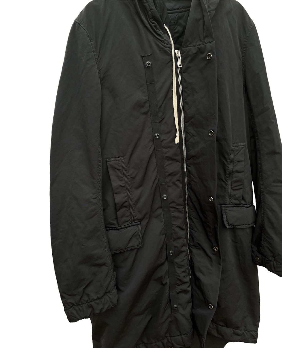 Kanye West × Rick Owens RICK OWENS DRKSHDW FW 13-14 FISHTAIL HOODED PARKA Size US L / EU 52-54 / 3 - 12 Thumbnail