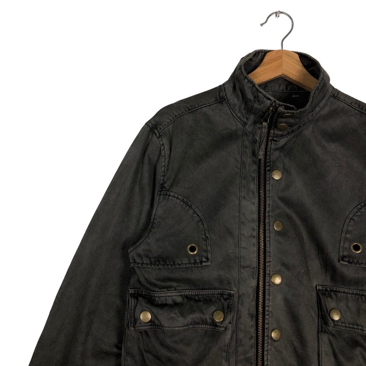 Japanese Brand 🔥90’s Royal Blue Issey Miyake Biker Jacket Size US M / EU 48-50 / 2 - 7 Thumbnail