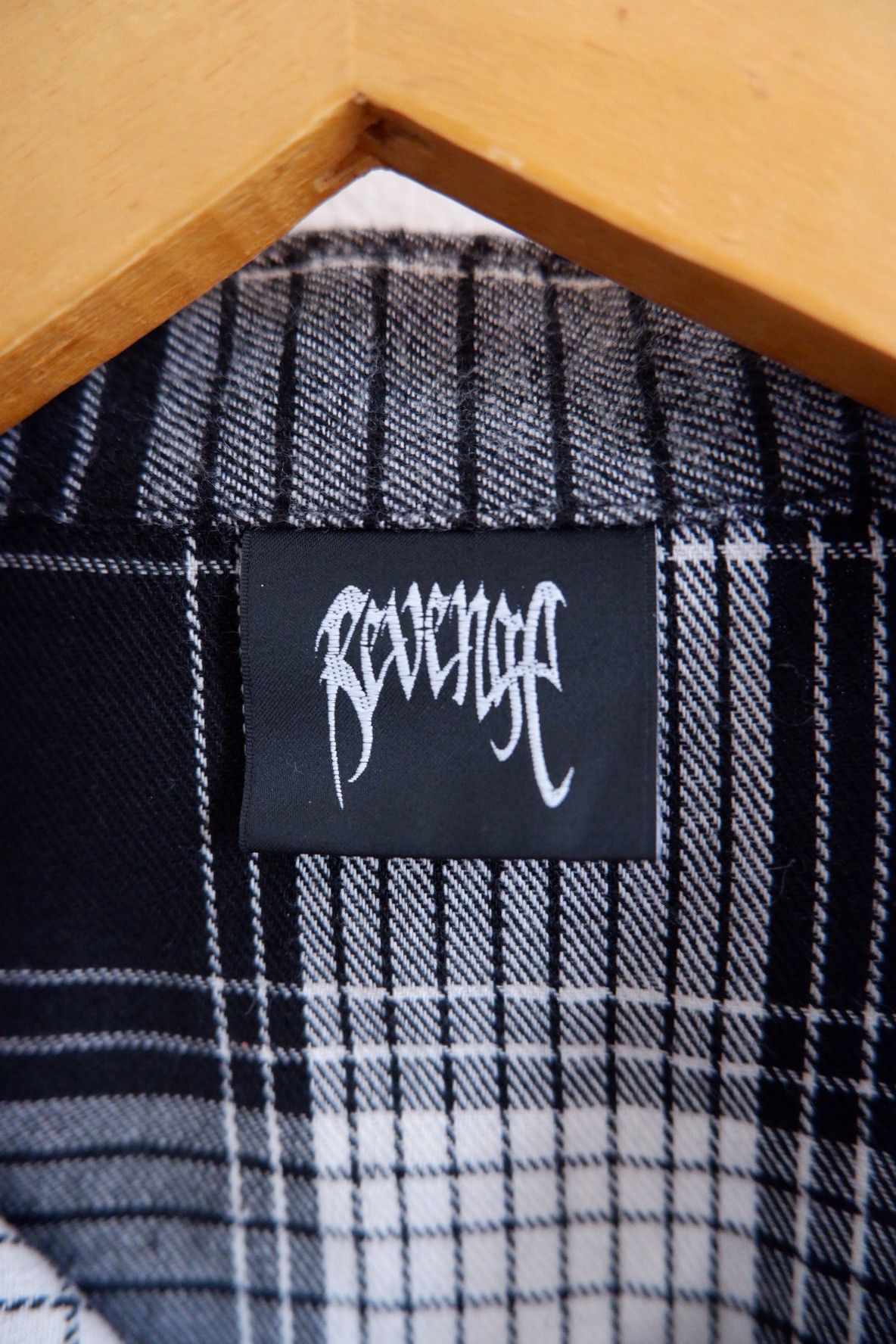 Revenge FW/20 REVENGE Embroidered Flannel Shirt Size US L / EU 52-54 / 3 - 10 Thumbnail