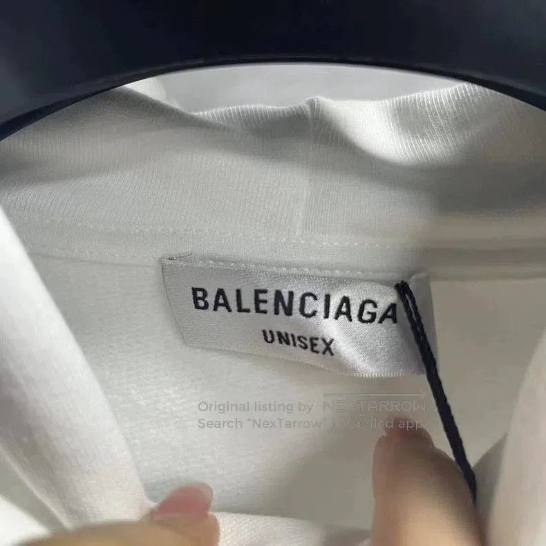 Balenciaga Balenciaga WFP Logo Print Hoodie. Size US XS / EU 42 / 0 - 5 Thumbnail
