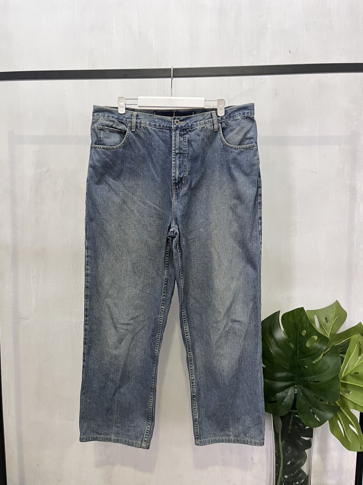 Nautica × Vintage Vtg Nautica Denim pants Size US 37 - 1 Thumbnail