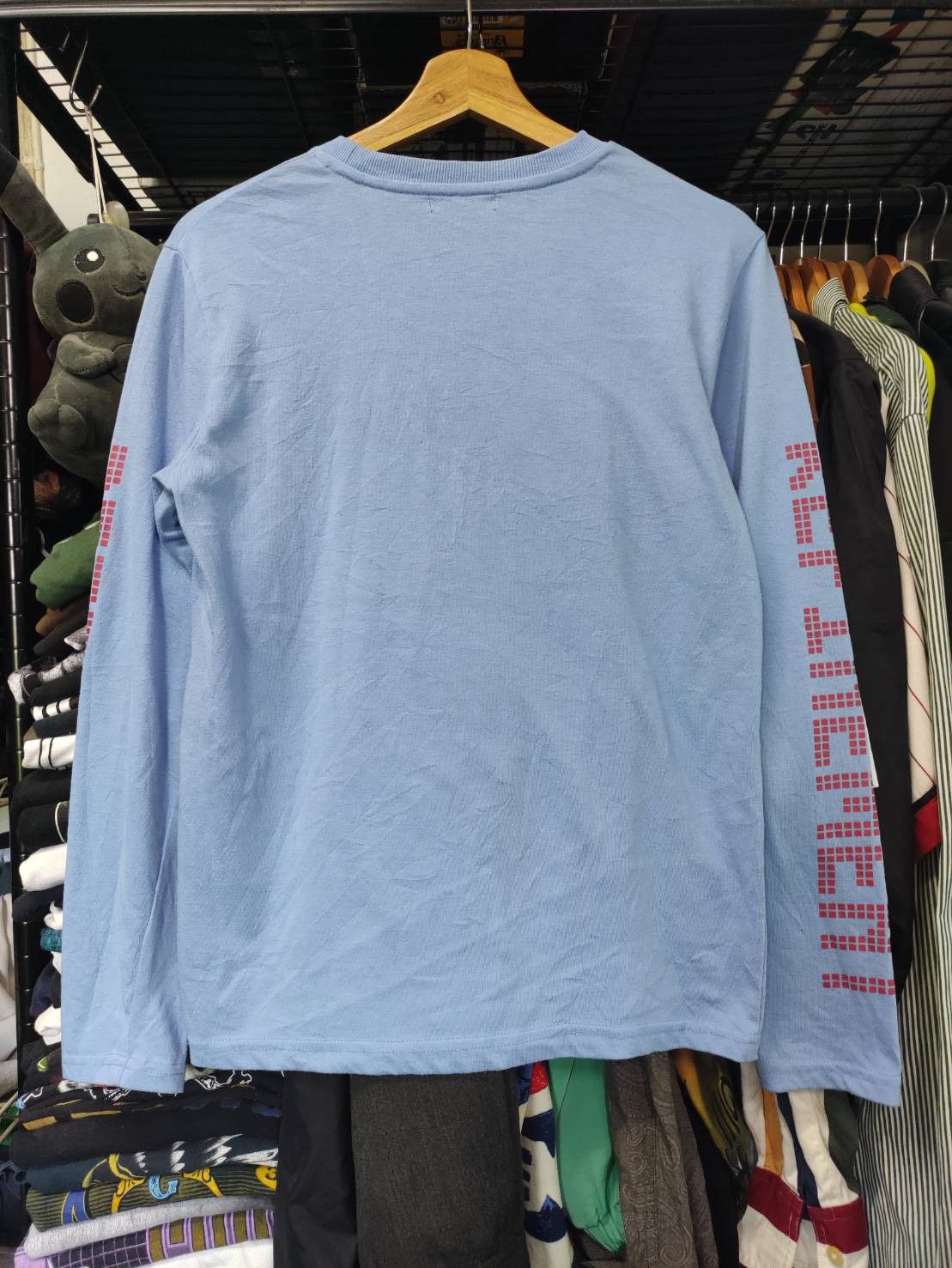 Japanese Brand Avail Avant Garde " DISCERN " Long Sleeve T-Shirts Size US M / EU 48-50 / 2 - 7 Thumbnail