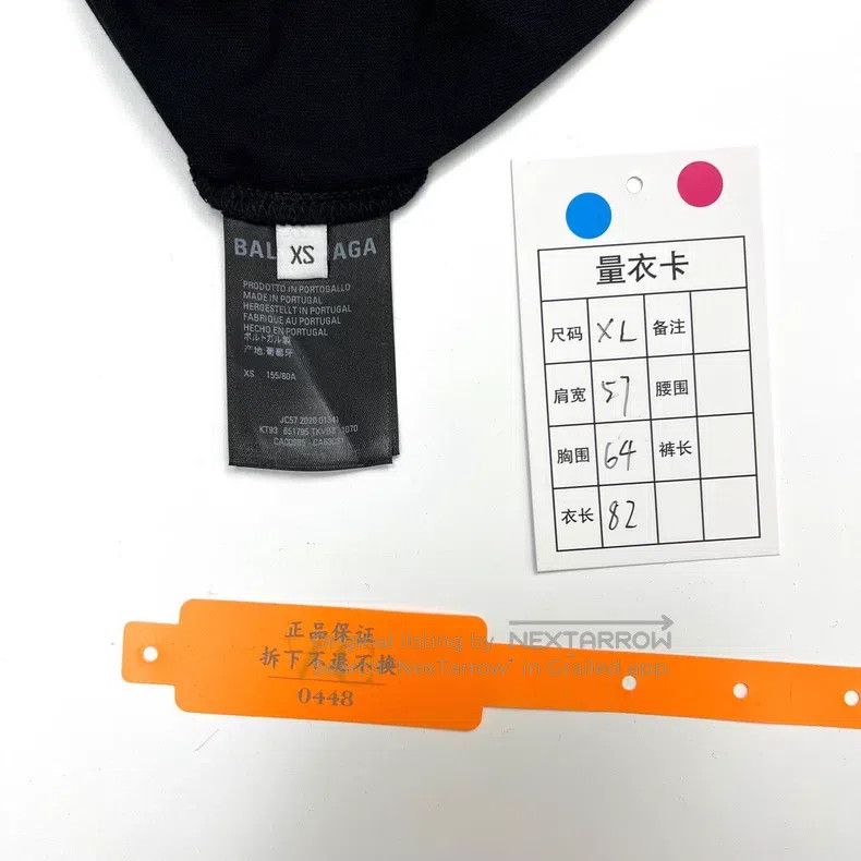 Balenciaga Balenciaga Destroyed Short Sleeve Size US XS / EU 42 / 0 - 8 Thumbnail