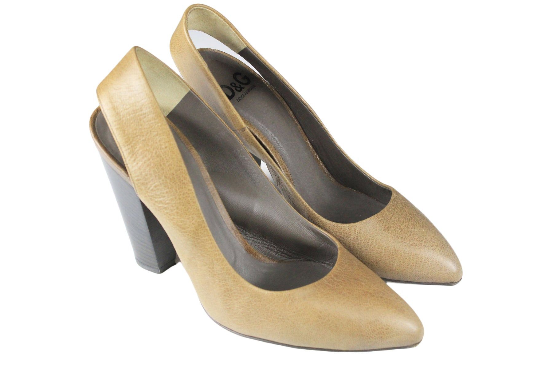 Dolce & Gabbana Dolce & Gabbana Heels Shoes Women's EUR 37 Size US 7 / IT 37 - 1 Thumbnail