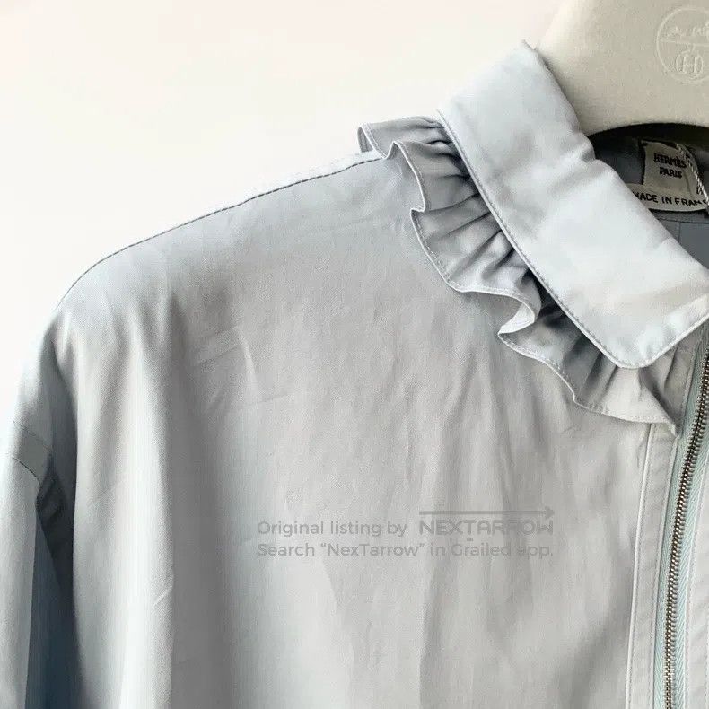 Hermes Hermes Polo Shirt Blue Size XS / US 0-2 / IT 36-38 - 5 Thumbnail
