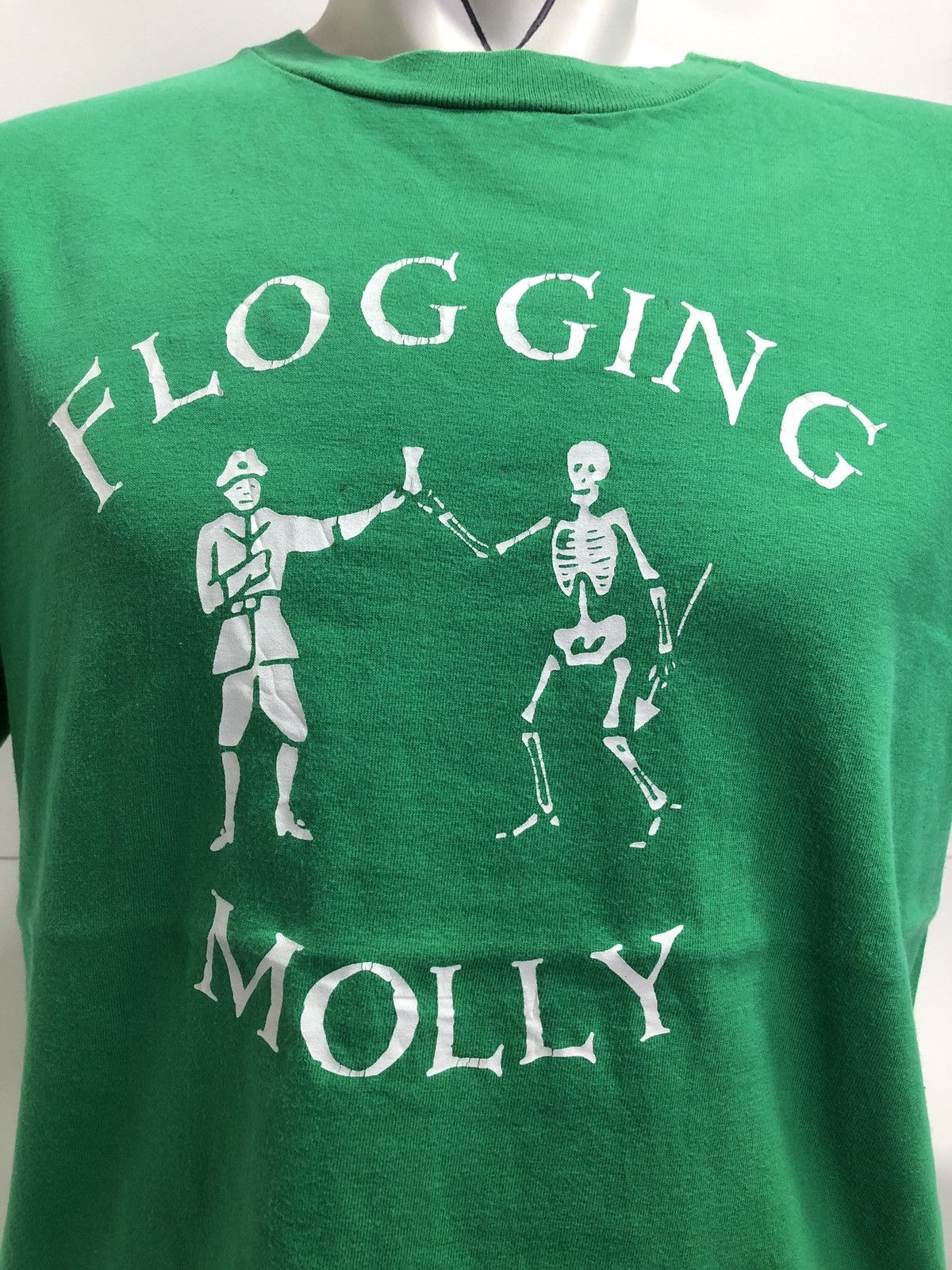 Band Tees × Vintage Vintage 00s Flogging Molly T-Shirt Size US L / EU 52-54 / 3 - 2 Thumbnail
