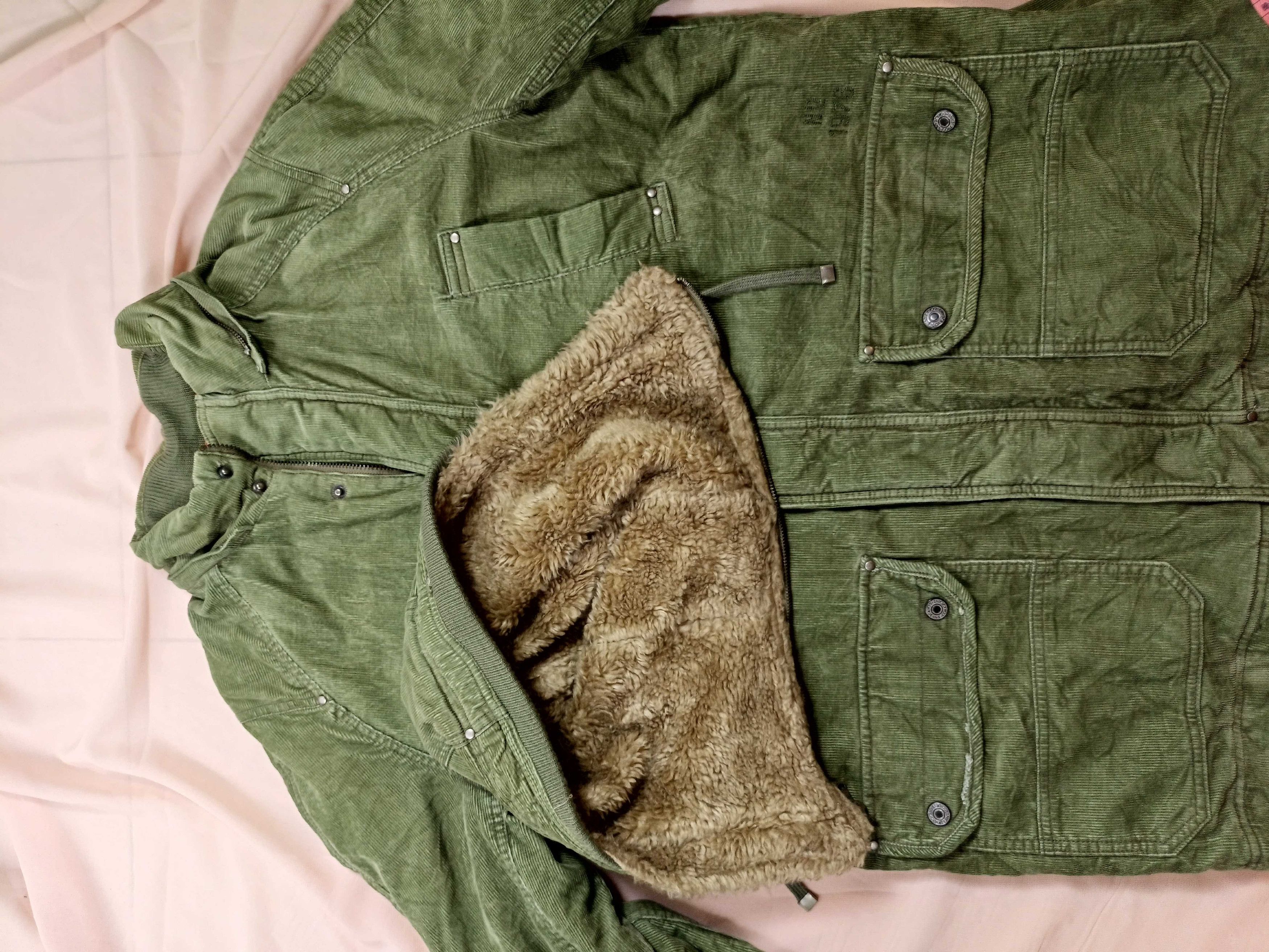 Other C.O.A.X Fur Corduroy Removable Hoodie Jacket Size US XL / EU 56 / 4 - 5 Thumbnail
