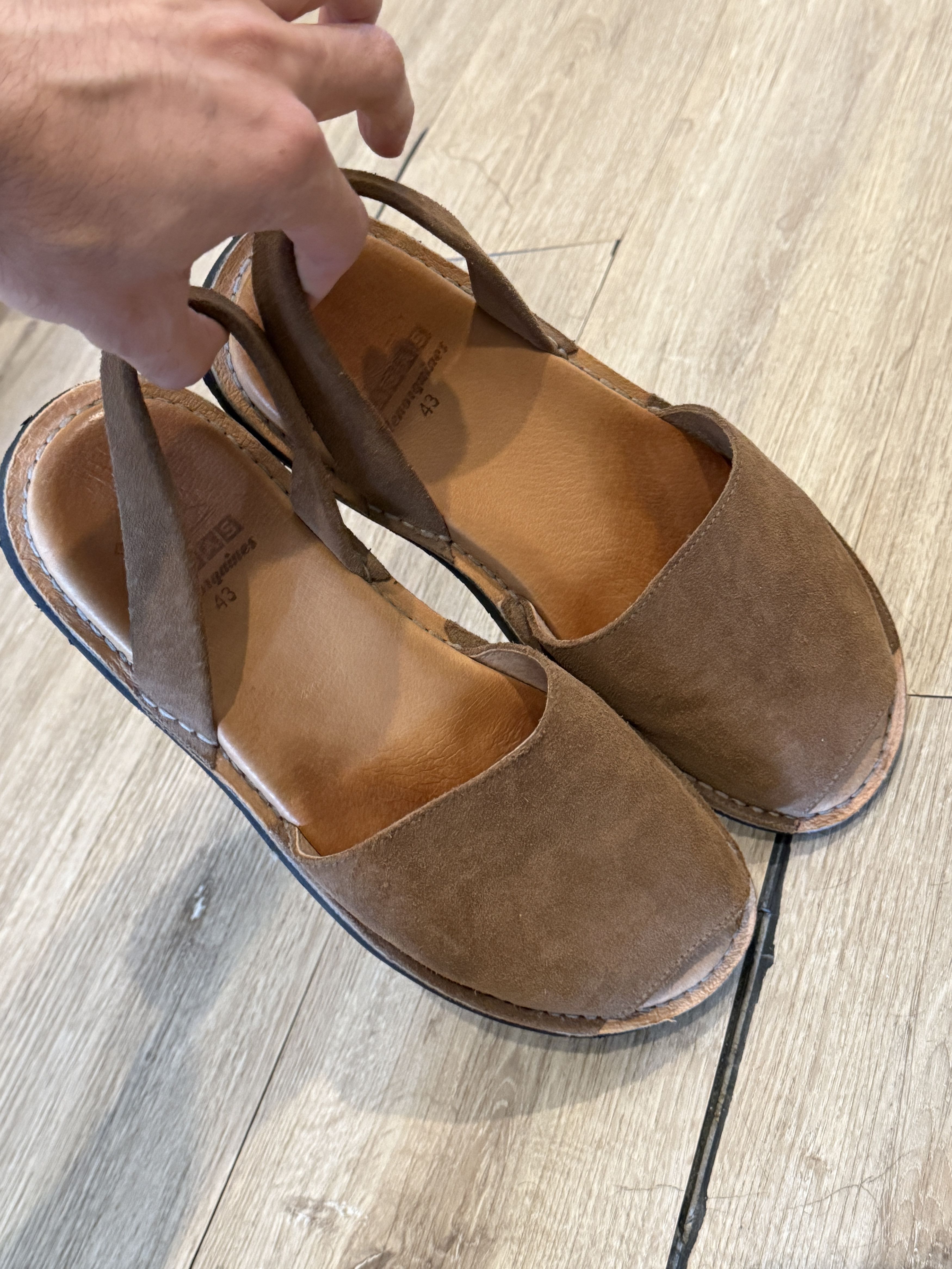 Other Men's Suede Menorquina Barcelona Sandals Size US 10 / EU 43 - 2 Thumbnail