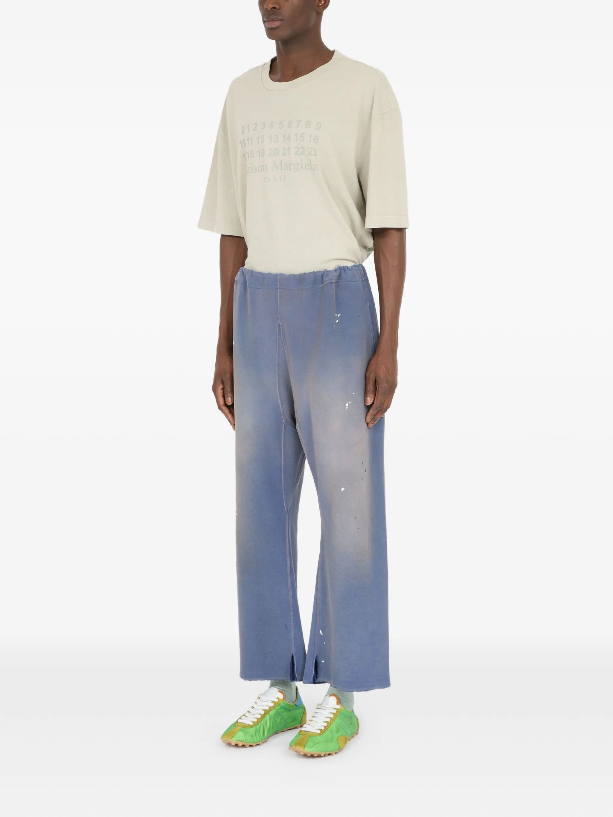 Maison Margiela oc11z0925 Sweatpants & Joggers in Indigo Blue Size US 34 / EU 50 - 4 Thumbnail