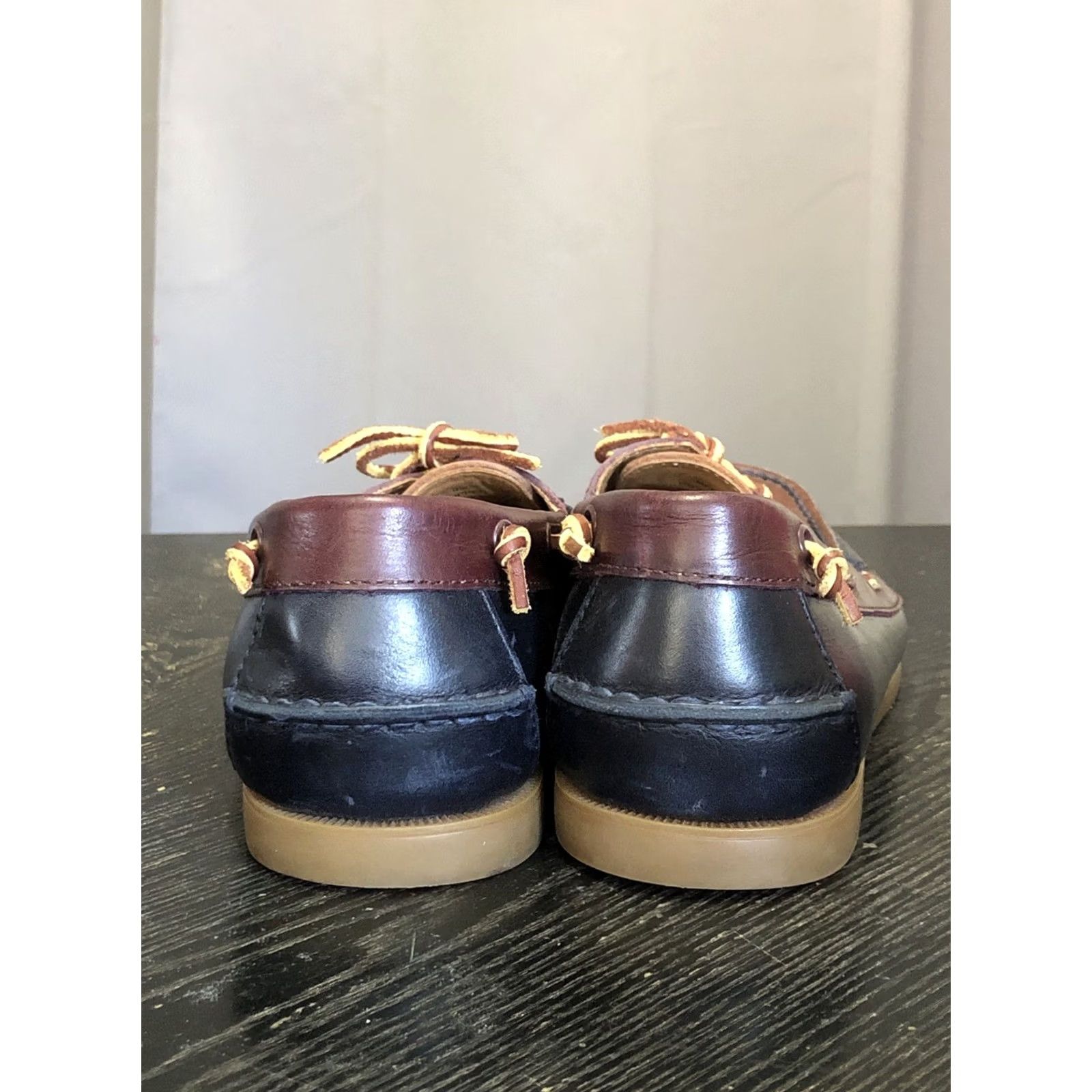 Polo Ralph Lauren Polo Ralph Lauren Mens Boat Shoes Merton Leather Brown Blue Size 9D Size US M / EU 48-50 / 2 - 4 Thumbnail