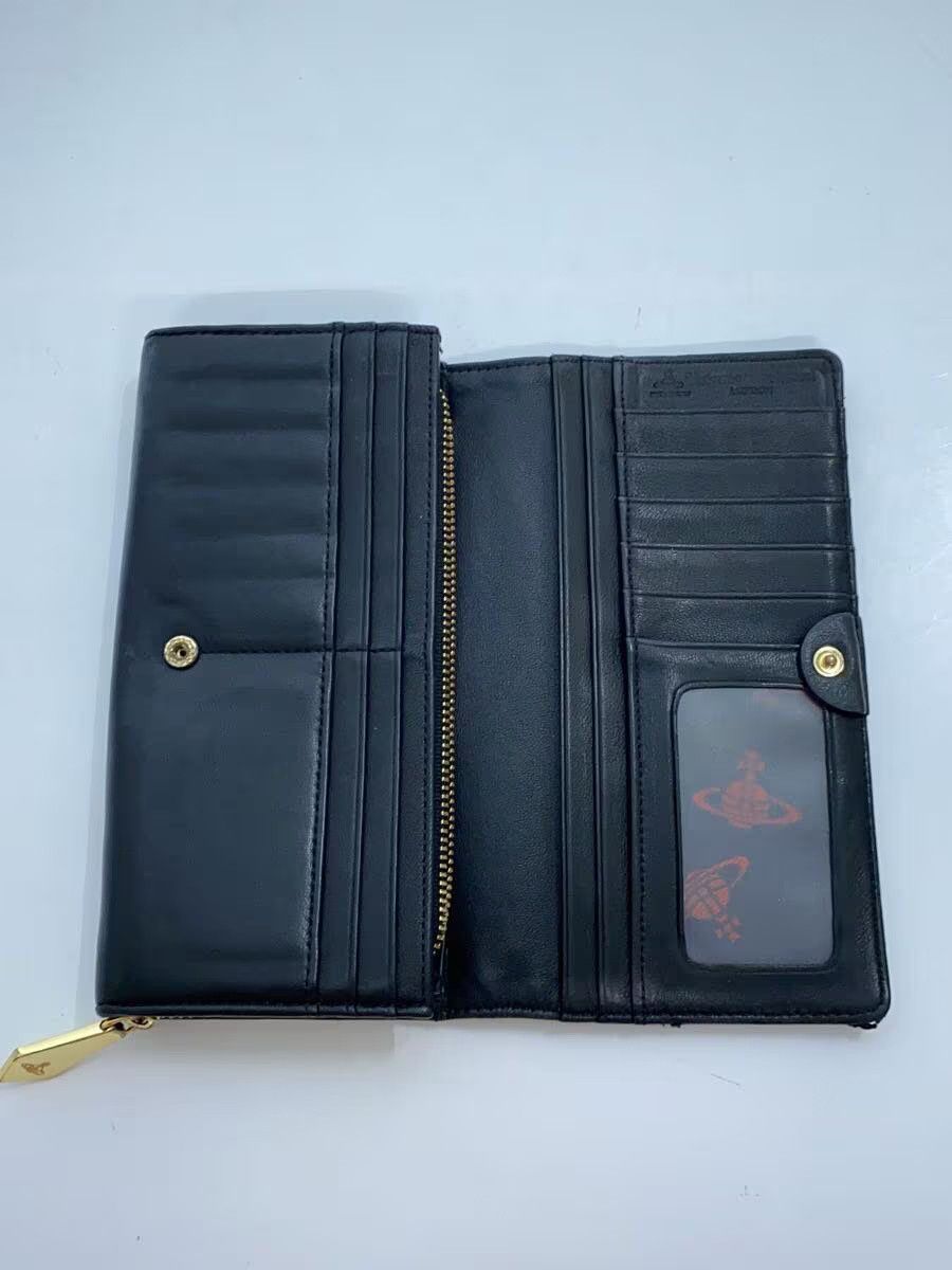 Vivienne Westwood Vivienne Westwood Lthr Long Wallet Black Size ONE SIZE - 4 Thumbnail