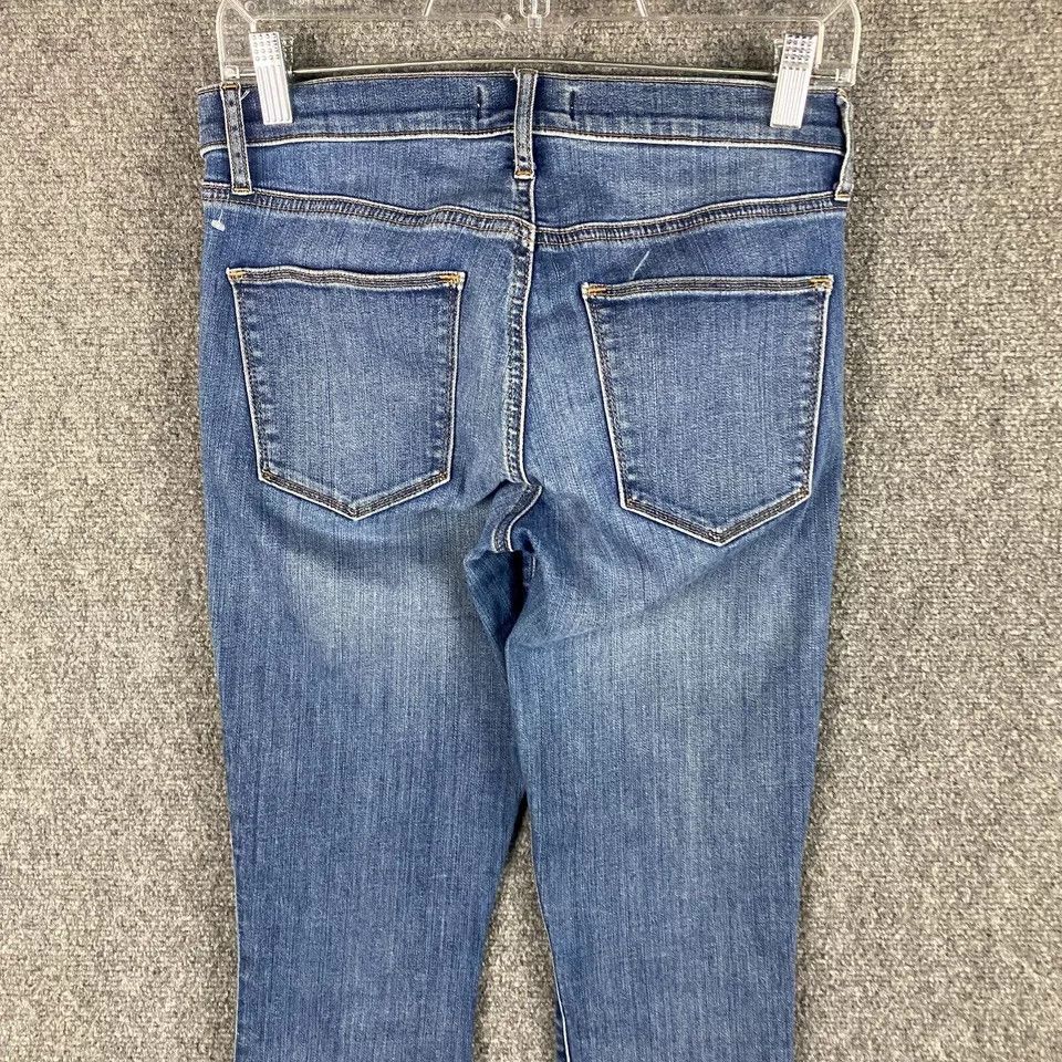 Gap Gap 1969 Jeans Women's 28R True Skinny Medium Wash Stretch Size 28" / US 6 / IT 42 - 7 Thumbnail
